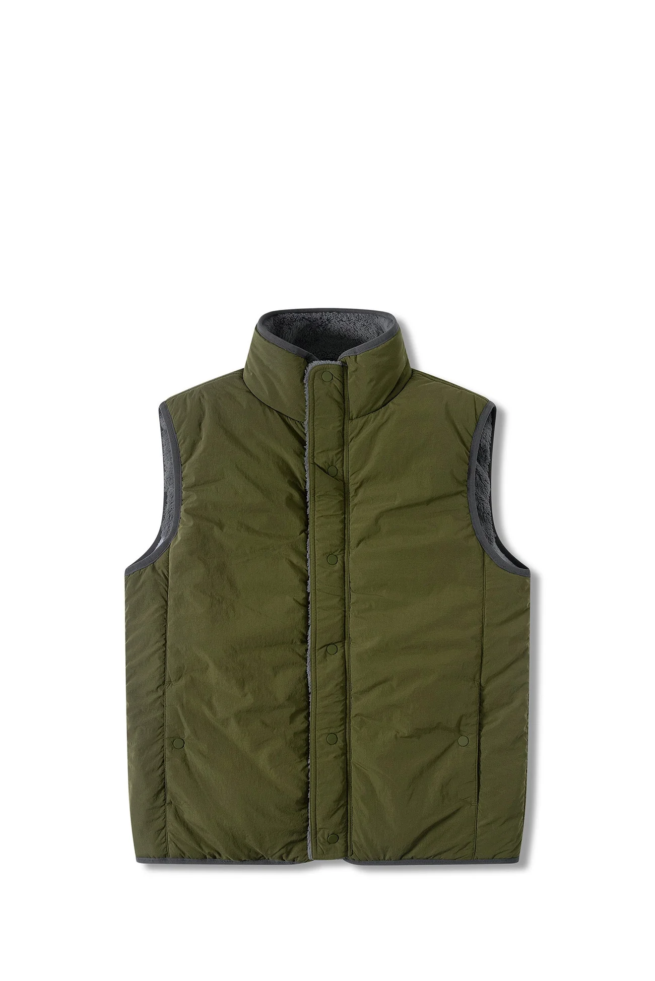 Men's Polartec Reversible Fleece Padded Vest