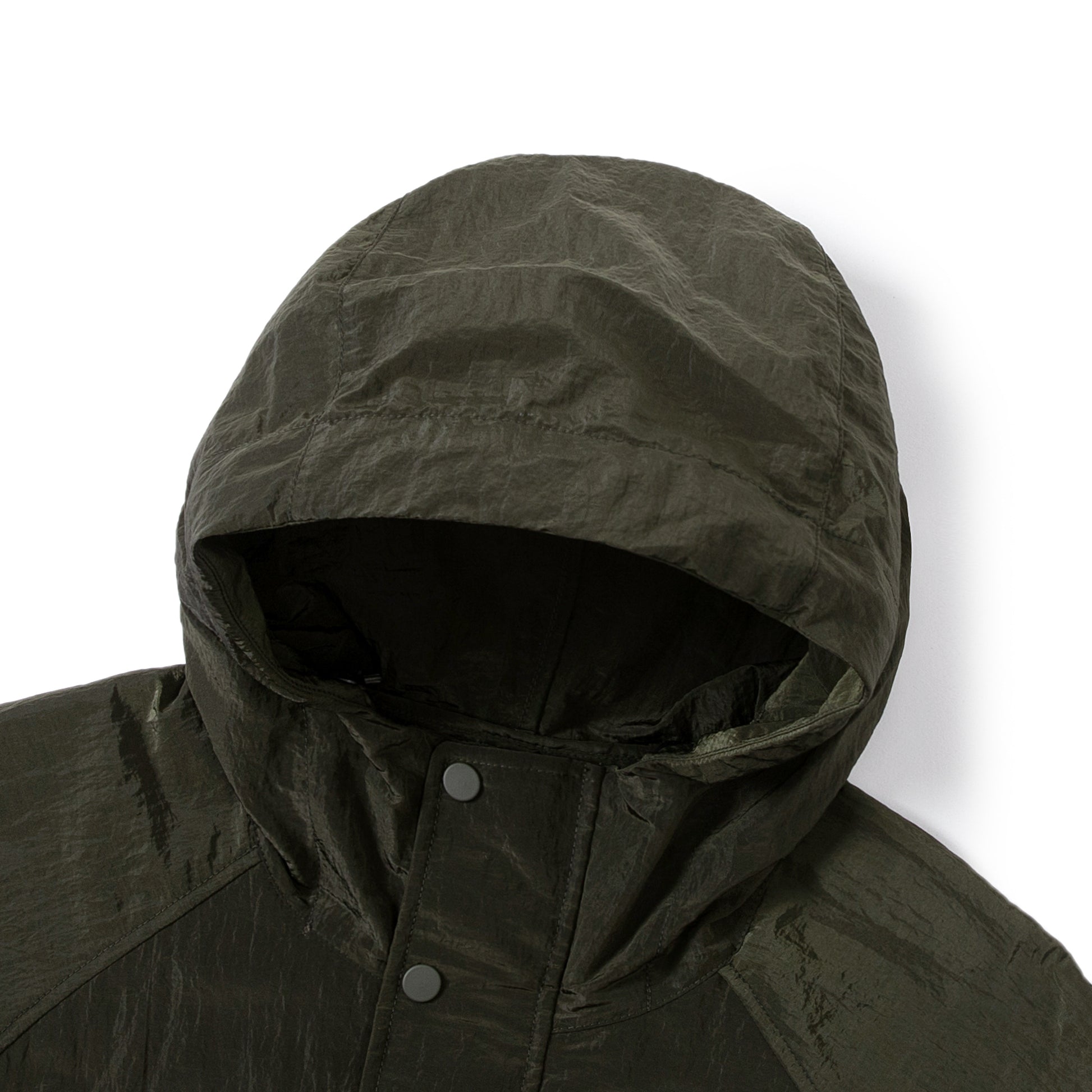 MUlLTI POCKETS HOODED PULLOVER WINDBREAKER