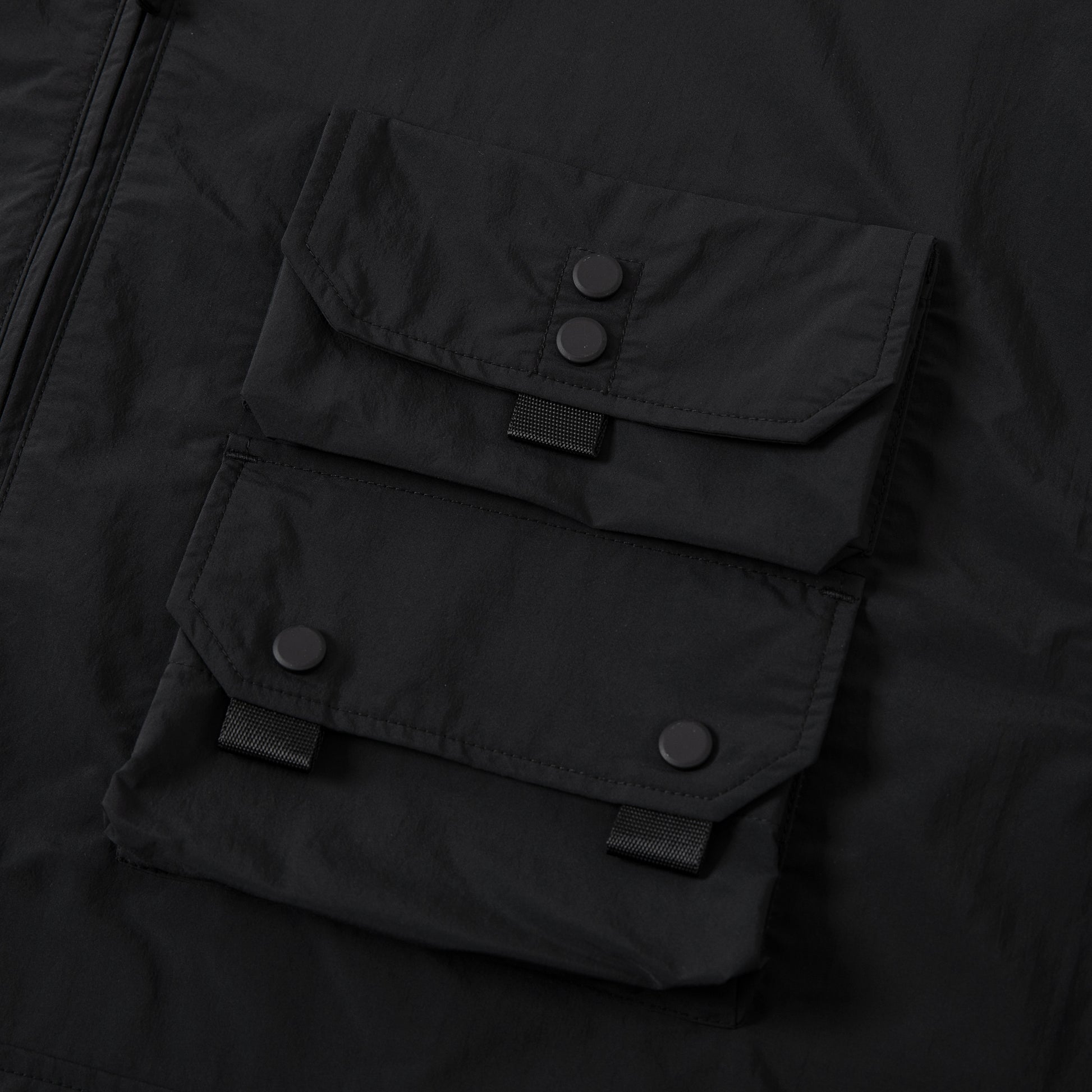 MULTI POCKETS PULLOVER JACKET