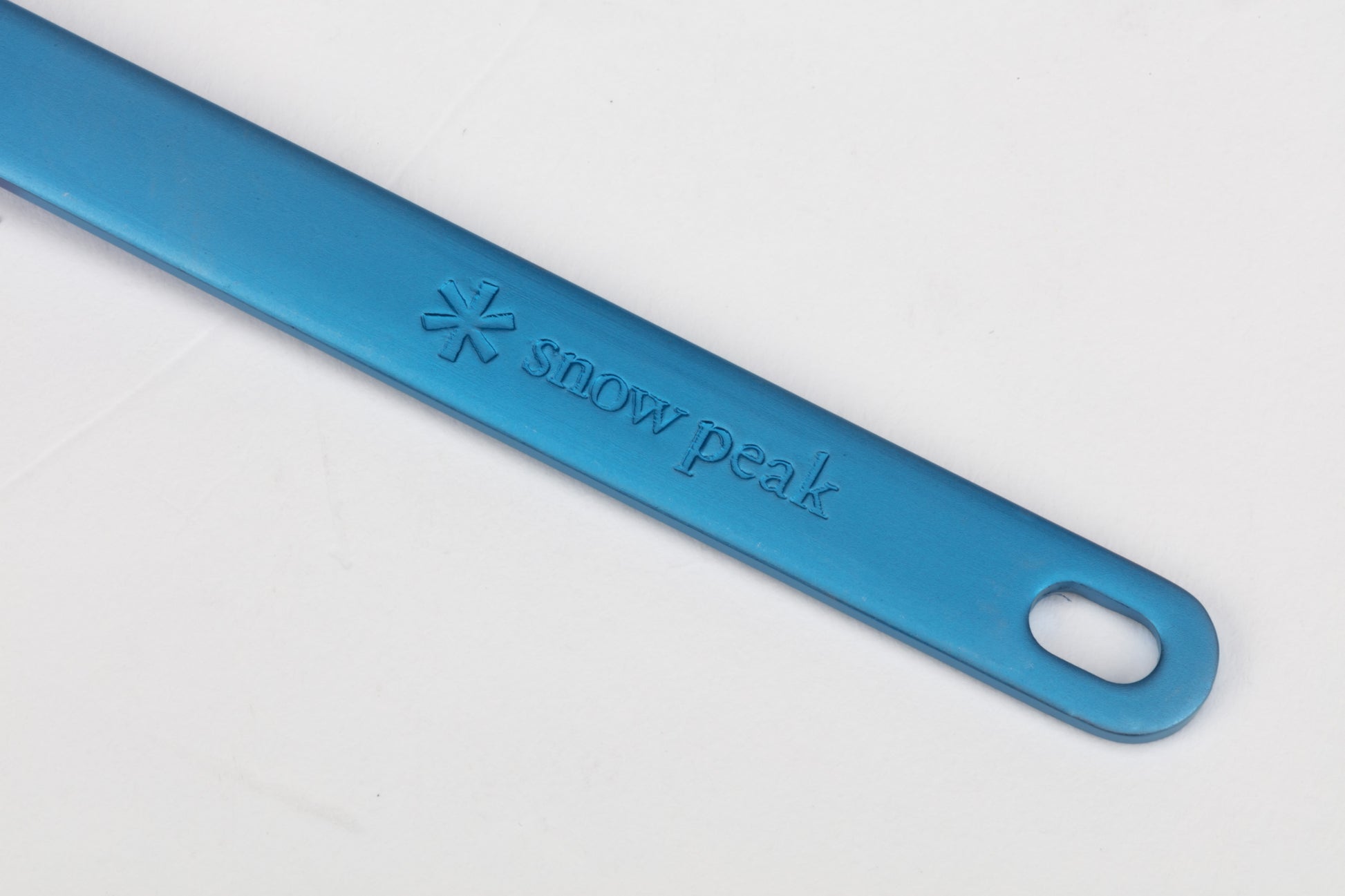 Titanium Spork Blue