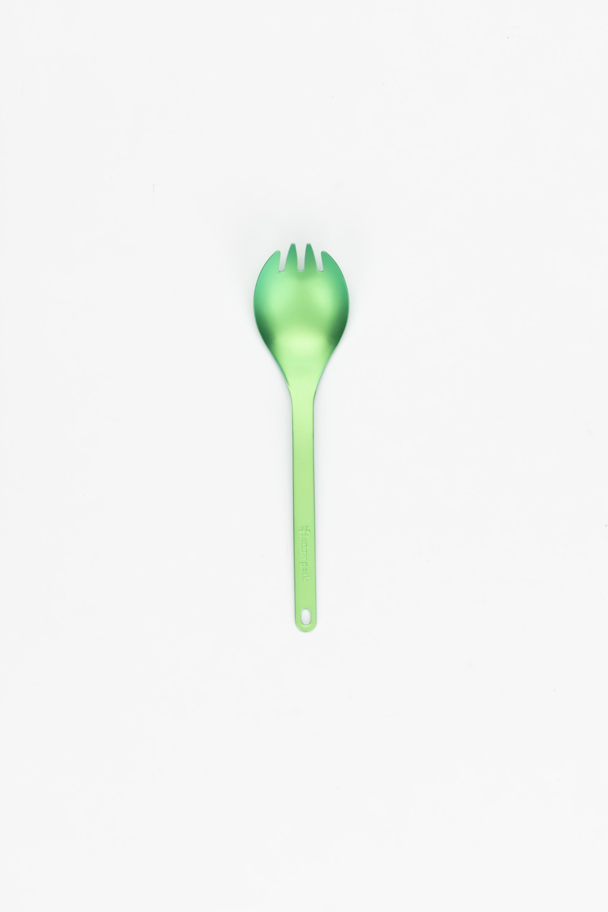 Titanium Spork Green