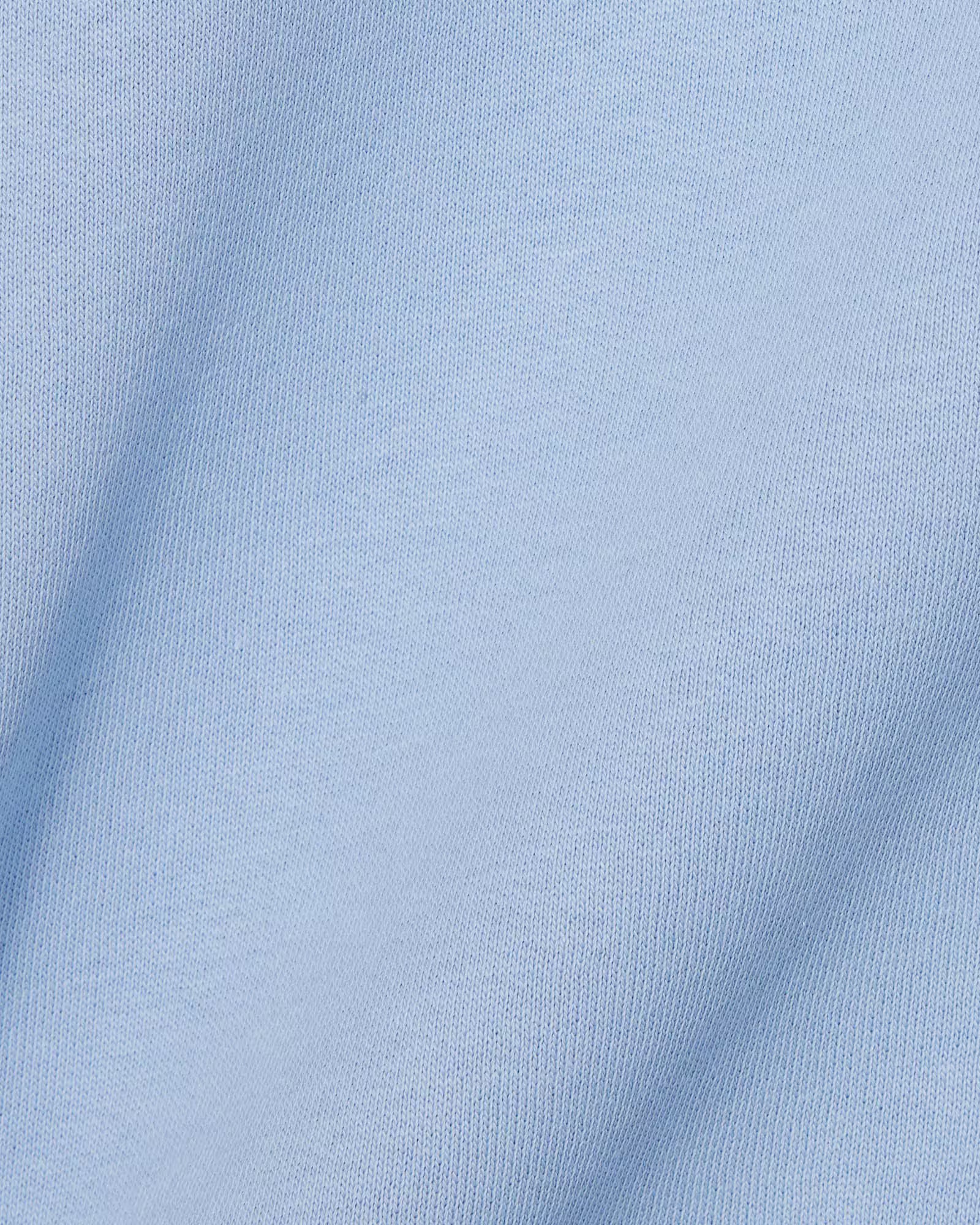Fleece Crew Neck Sweatshirt Light Blue
