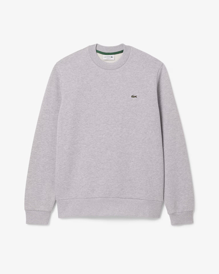 Fleece Crew Neck Sweatshirt Heather Grey