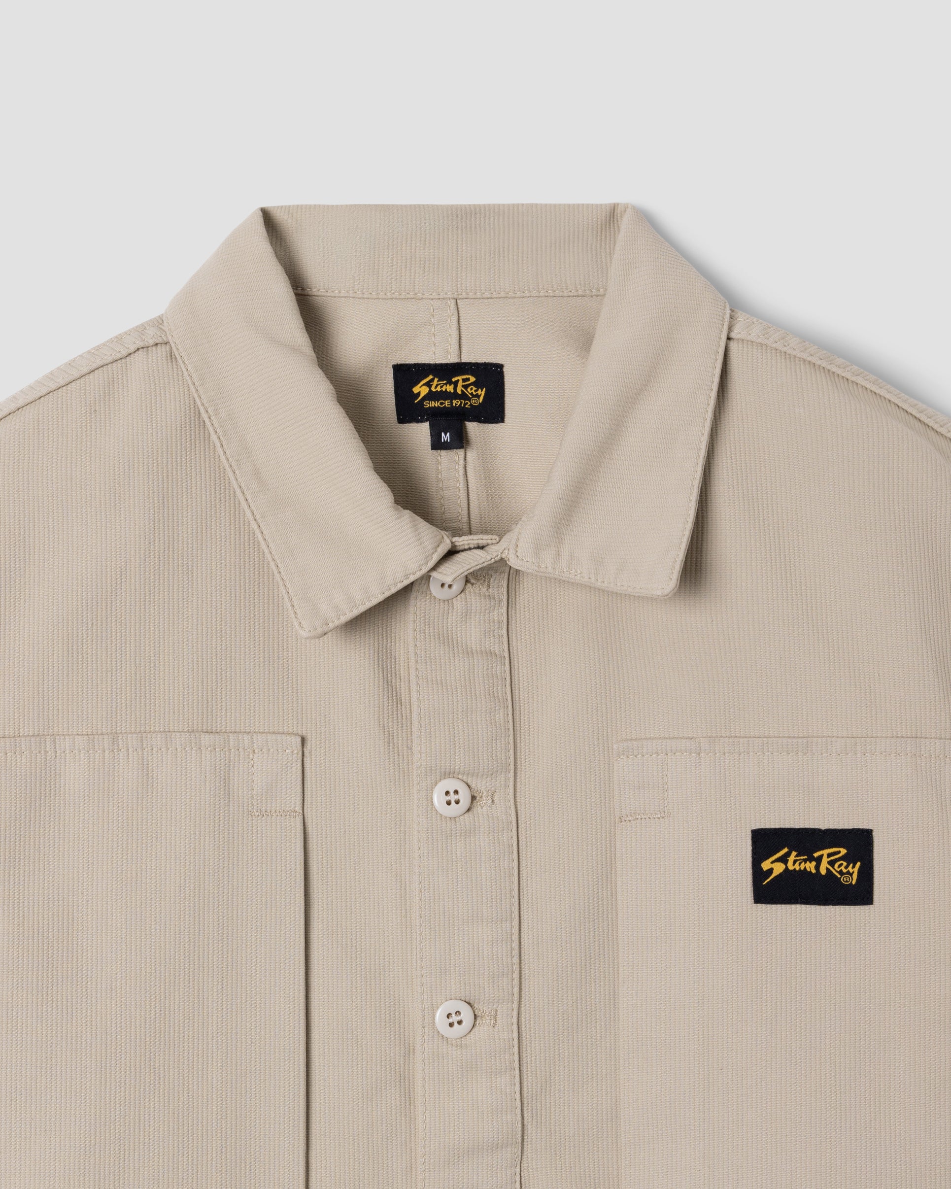 Painters Pop Over Shirt Eucalyptus Bedford Cord