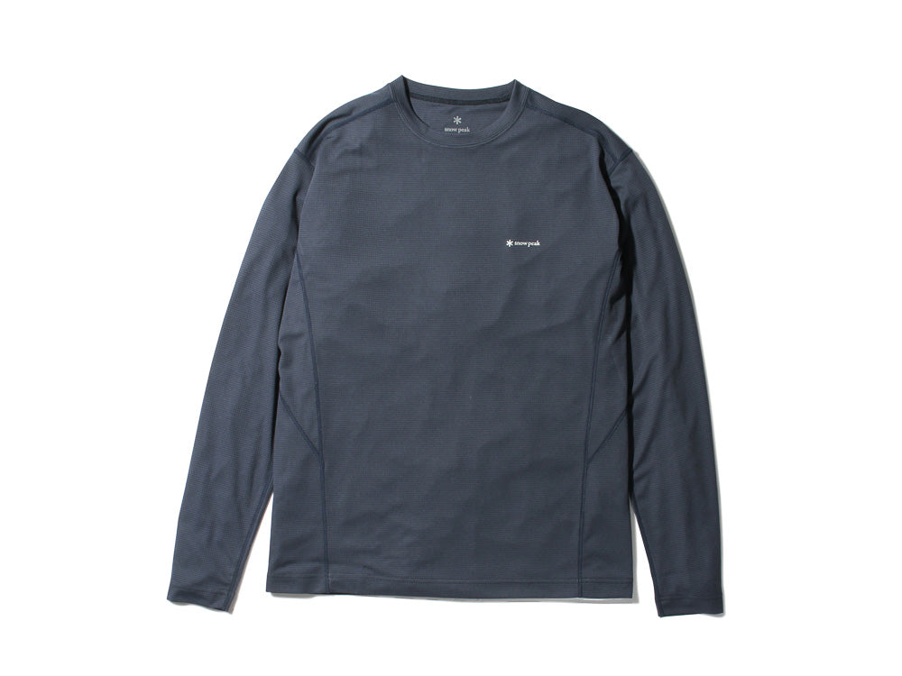 PE Power Dry Long Sleeve T-Shirt Navy