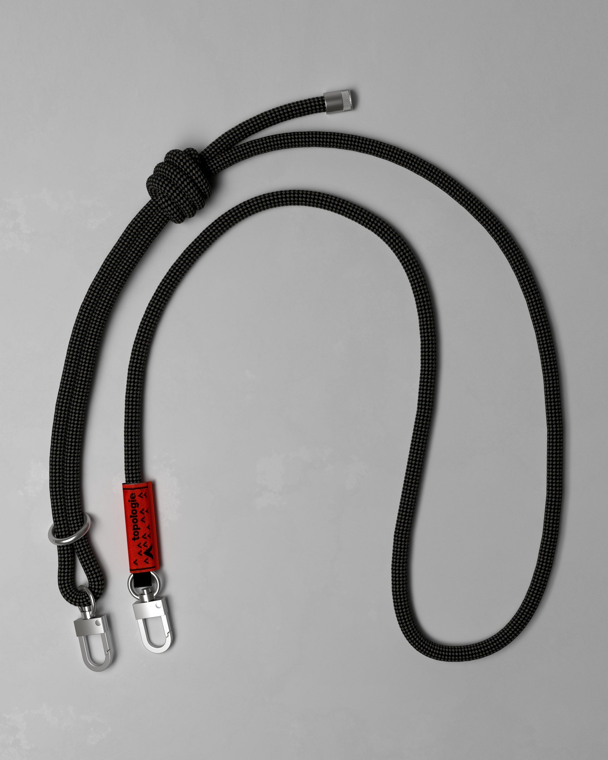 Wares 8.0mm Rope Strap Black Lattice