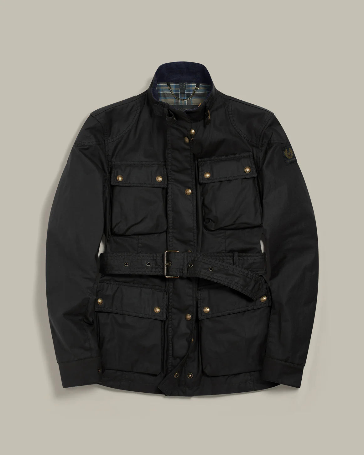 Trialmaster Wax Jacket Dark Navy