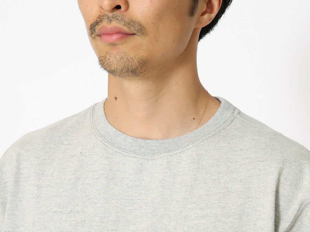 Recycled Heavy Cotton T-Shirt Grey Marl