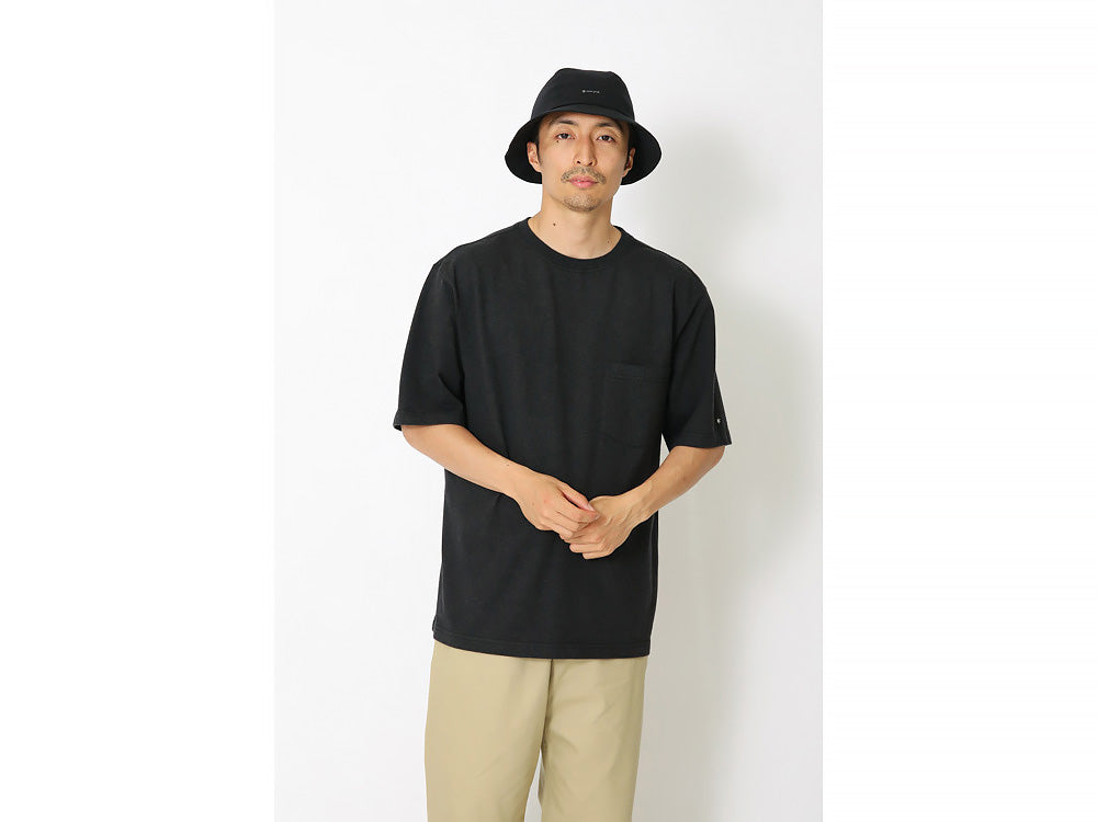 Recycled Heavy Cotton T-Shirt Black