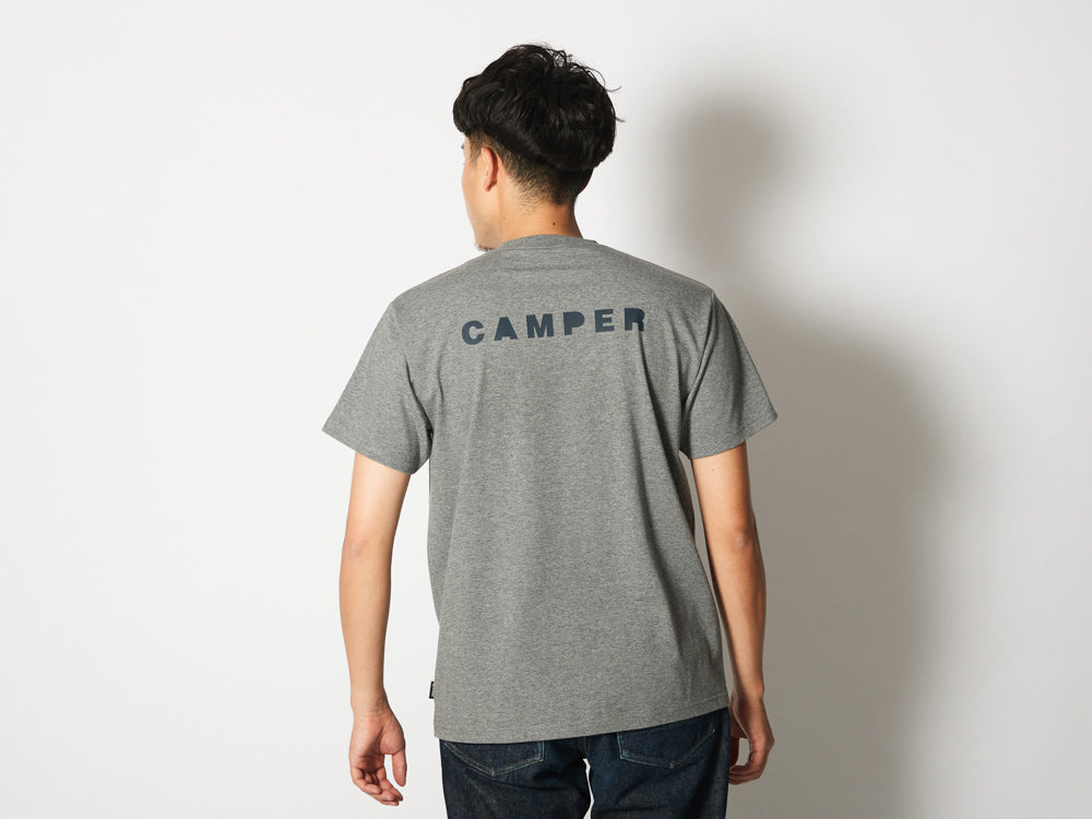 Snowpeaker T-Shirt Camper Grey Marl