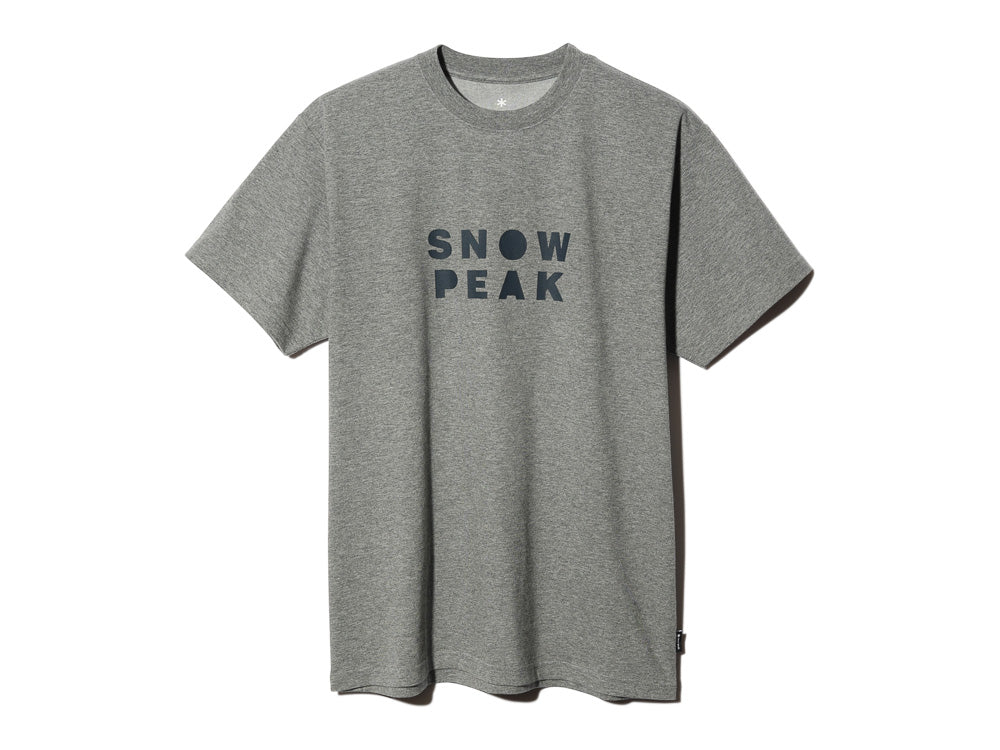 Snowpeaker T-Shirt Camper Grey Marl