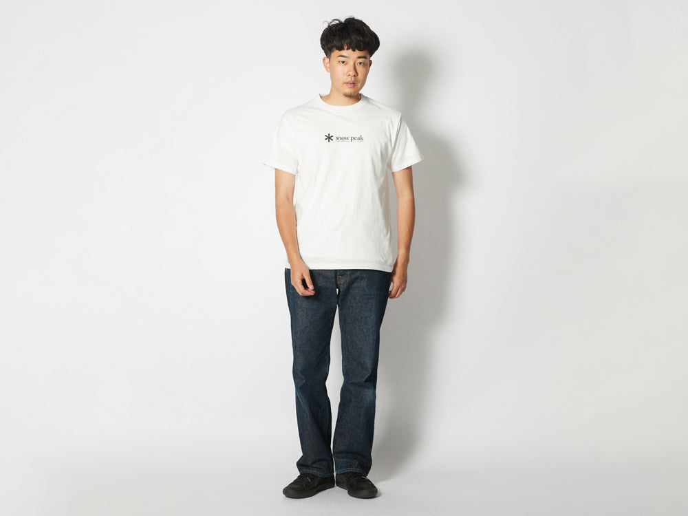 Soft Cotton Logo Short Sleeve T-Shirt White