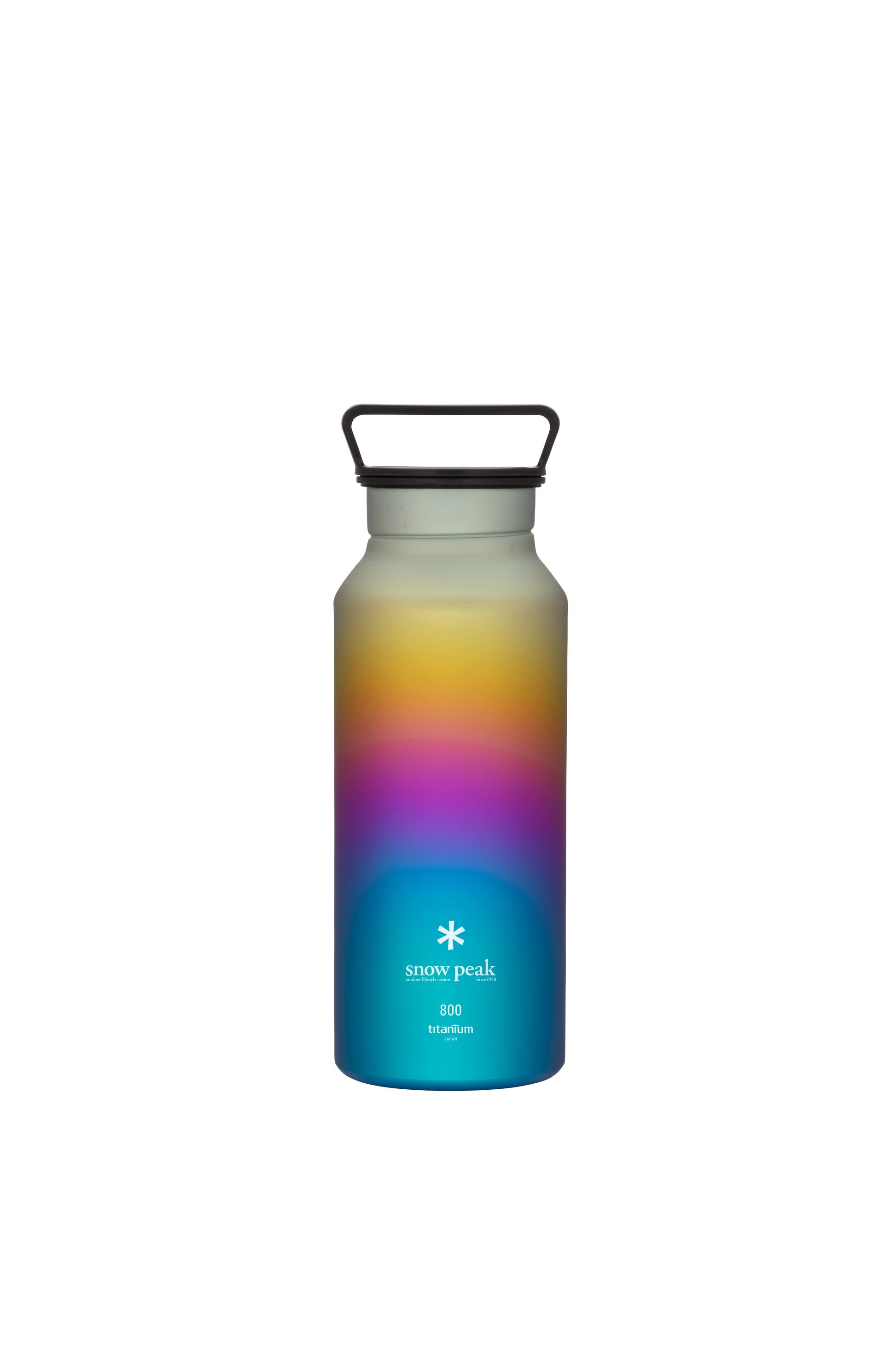 Recycled Titanium Aurora Bottle Rainbow