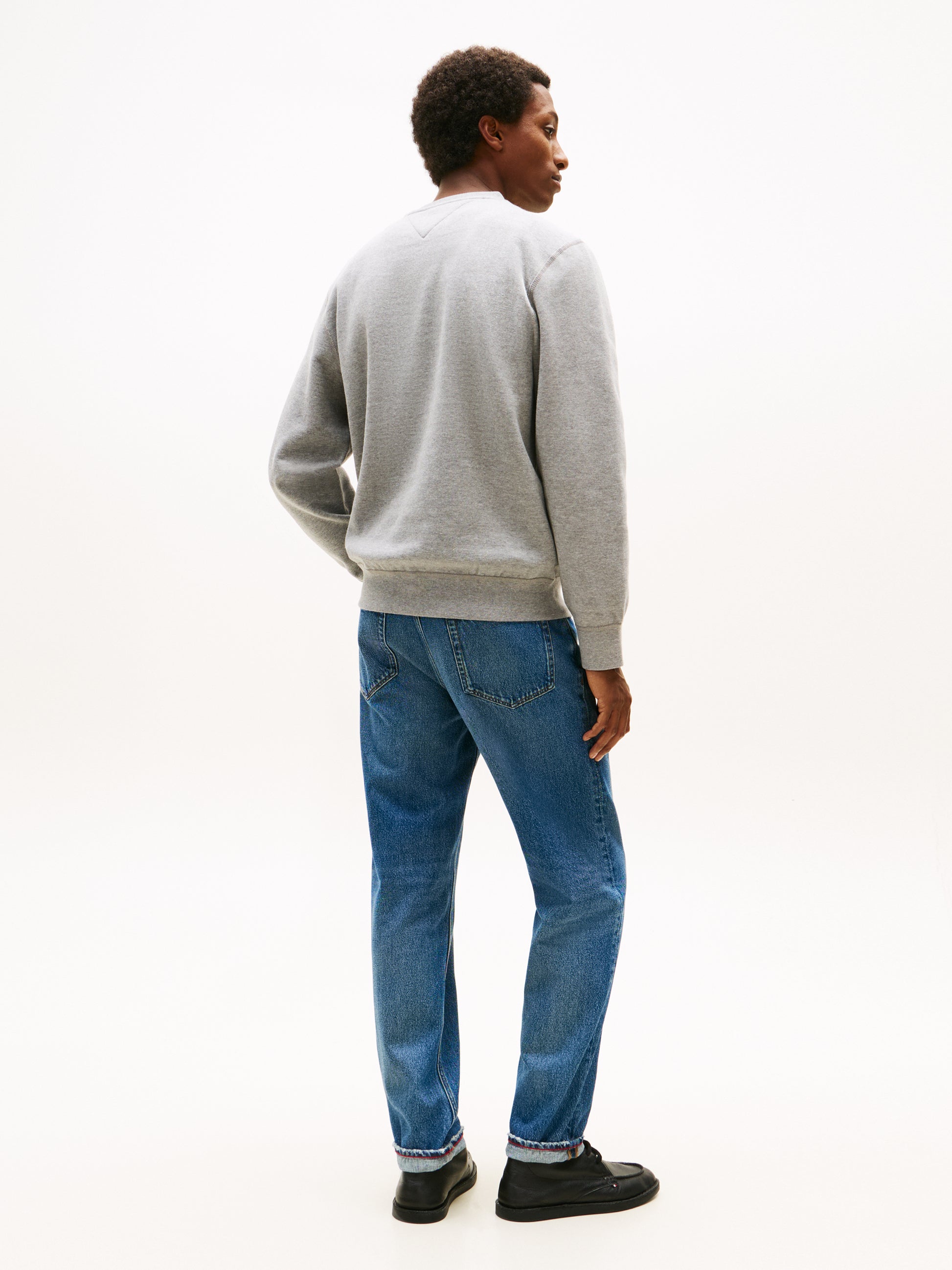 Essential Fleece Sweatshirt Heather Grey