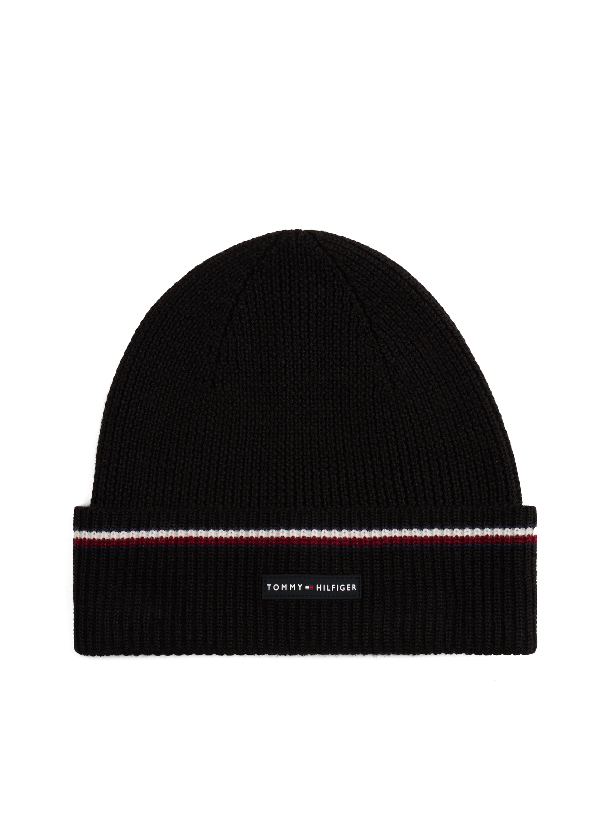 Signature Tape Wool Blend Beanie