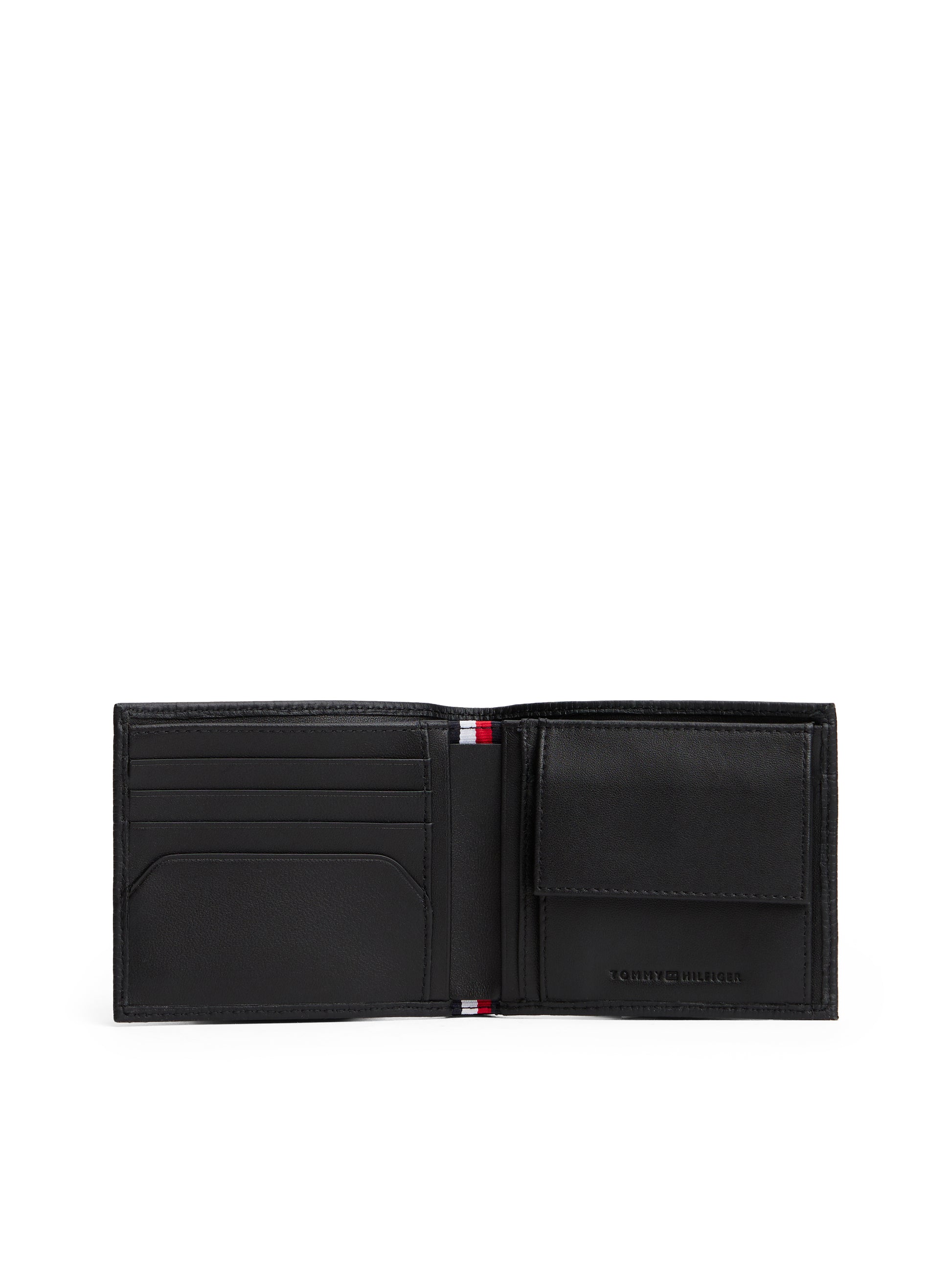 Hilfiger Flag Leather Card and Coin Wallet