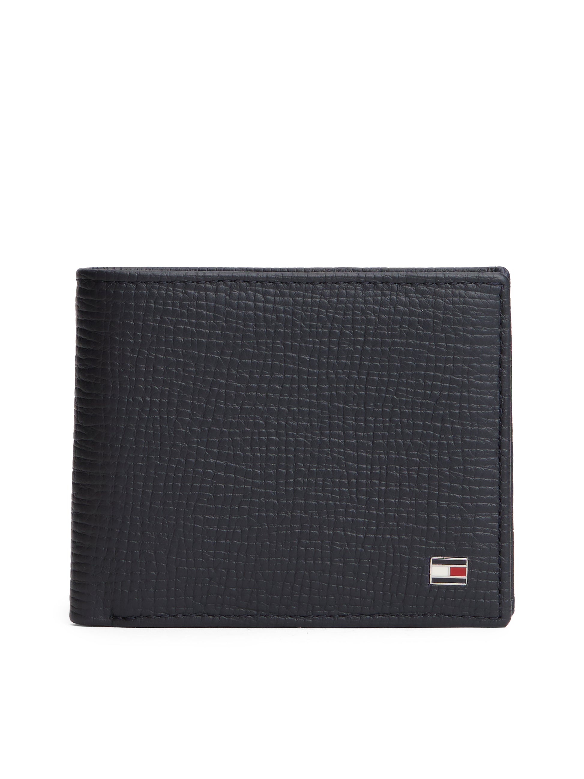 Hilfiger Flag Leather Bifold Credit Card Wallet