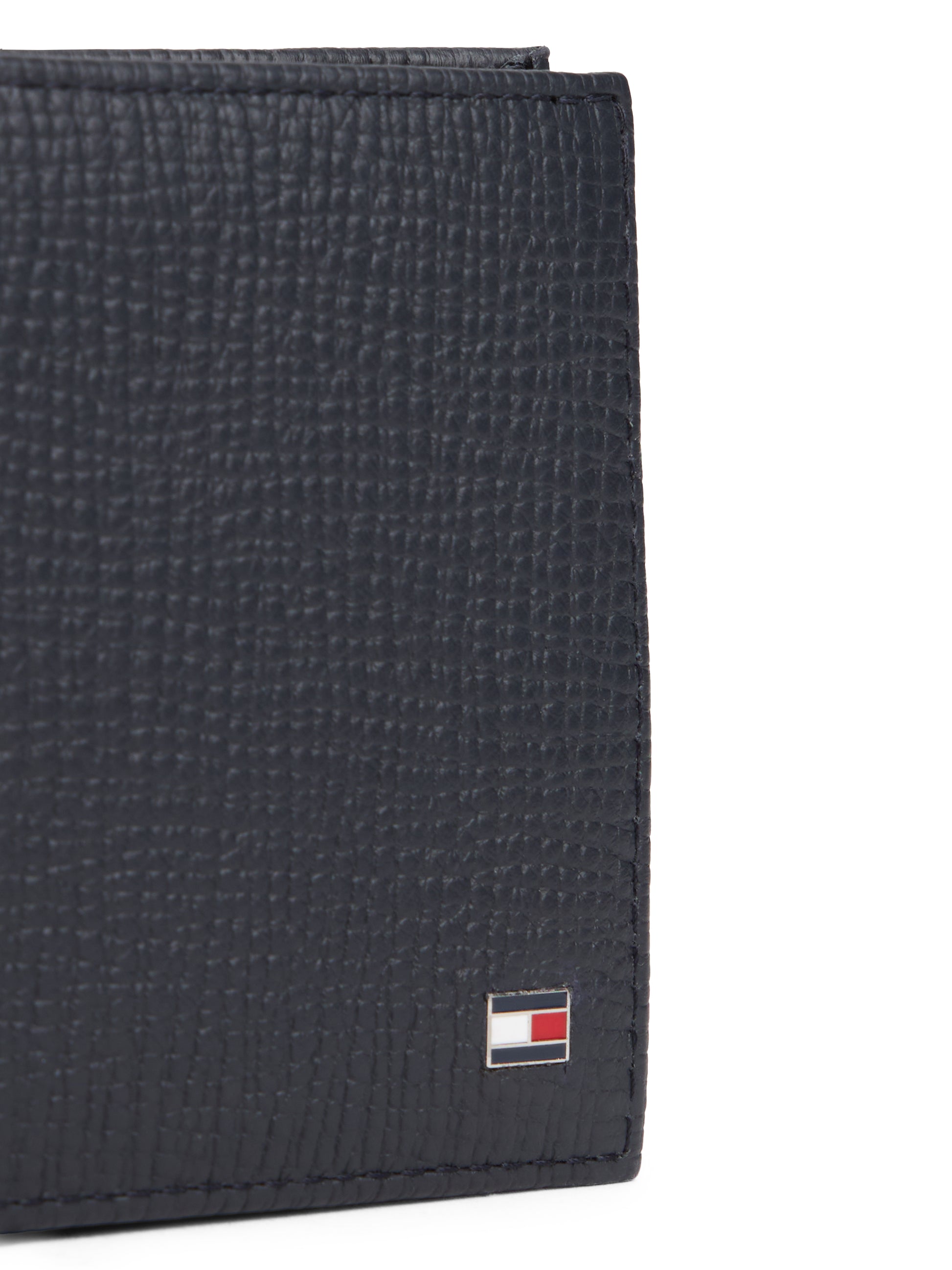 Hilfiger Flag Leather Card and Coin Wallet