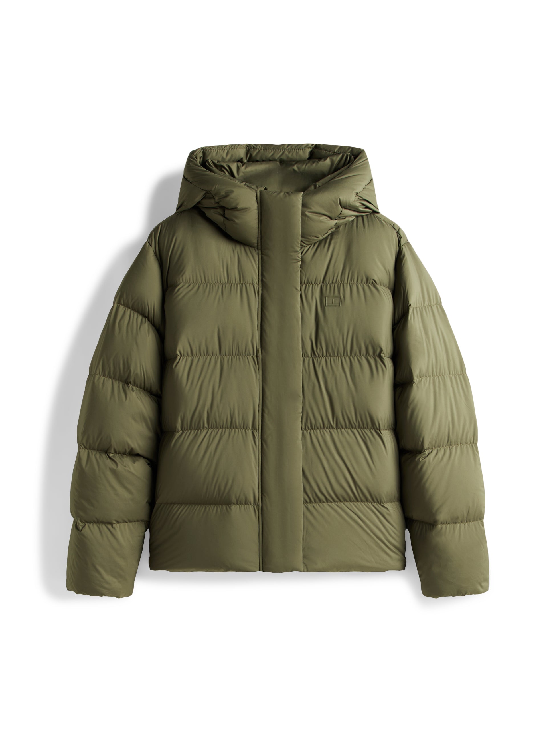 Short Down Jacket Olive