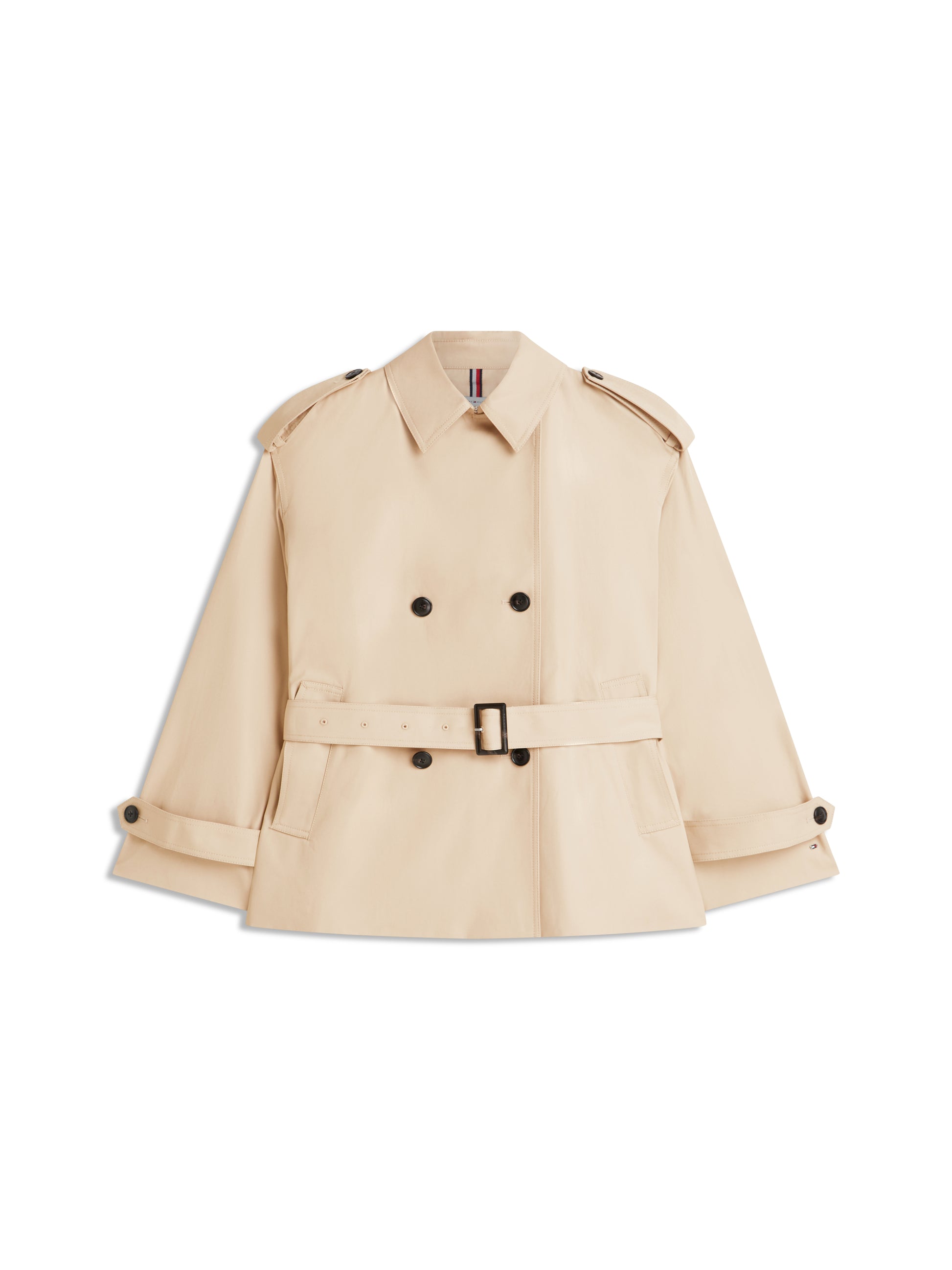 Water Repellent Relaxed Short Trench
