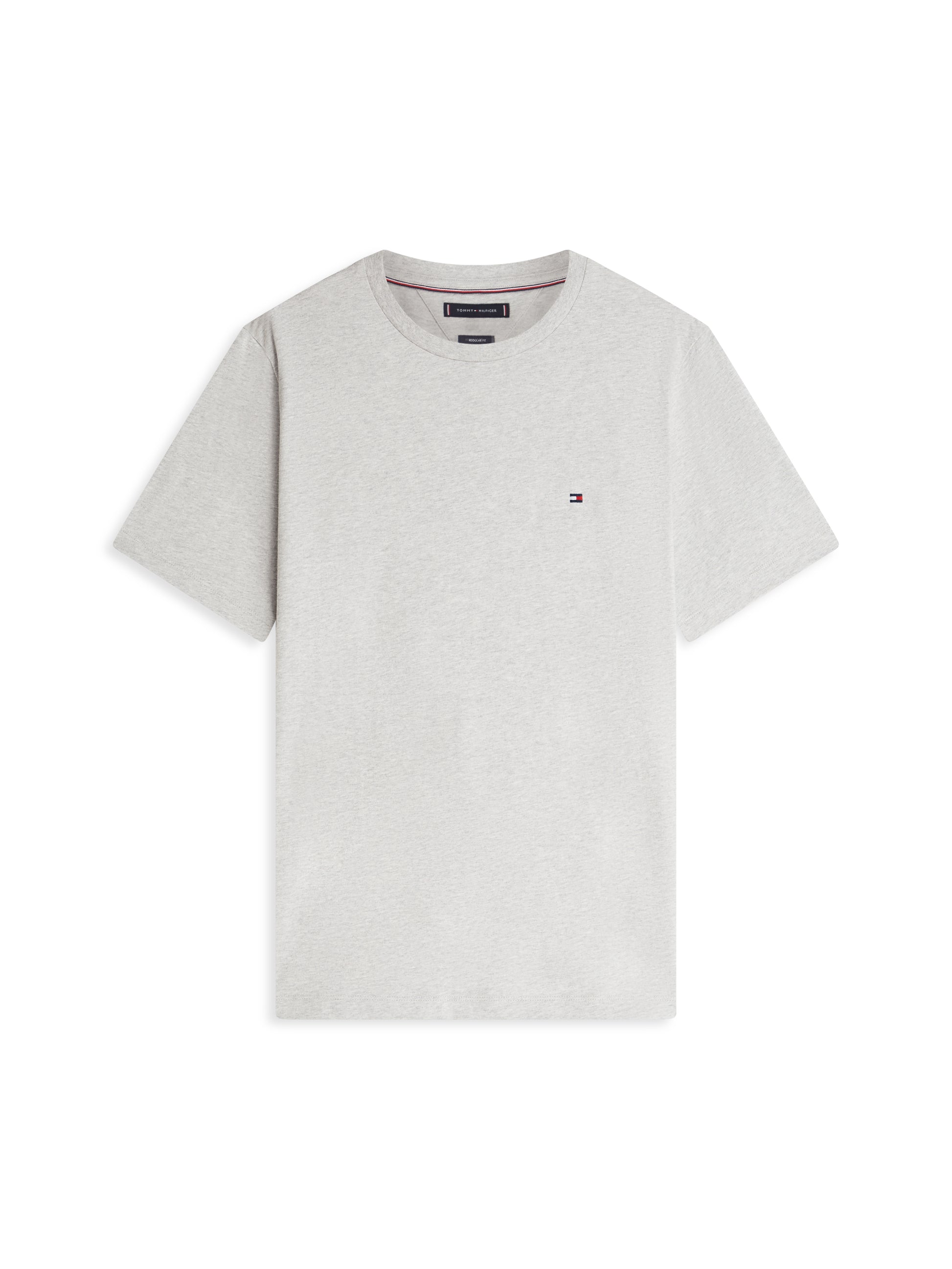Flag Embroidery Crew Neck T-Shirt
