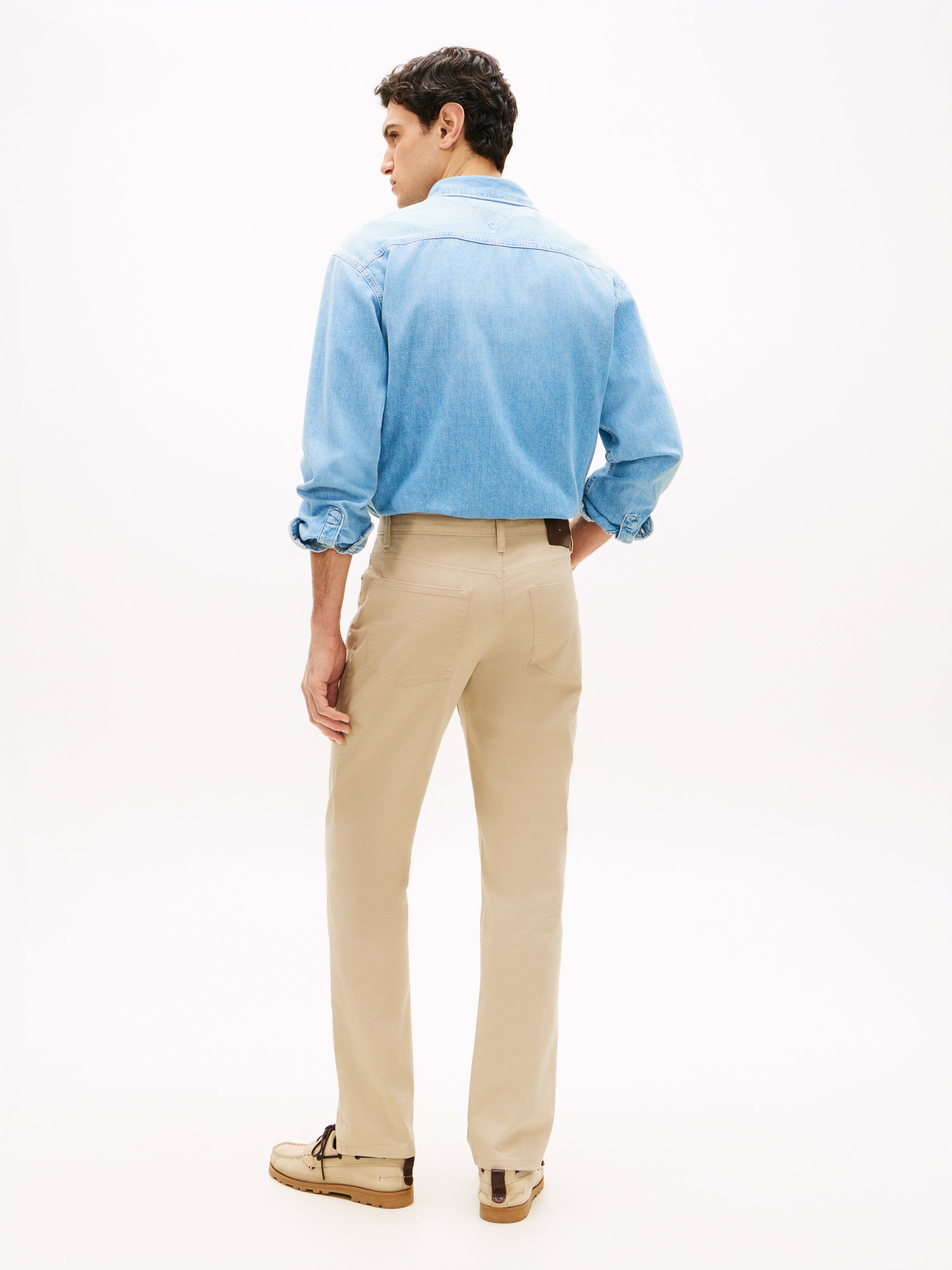 Denton Straight Leg Twill Chino Stone