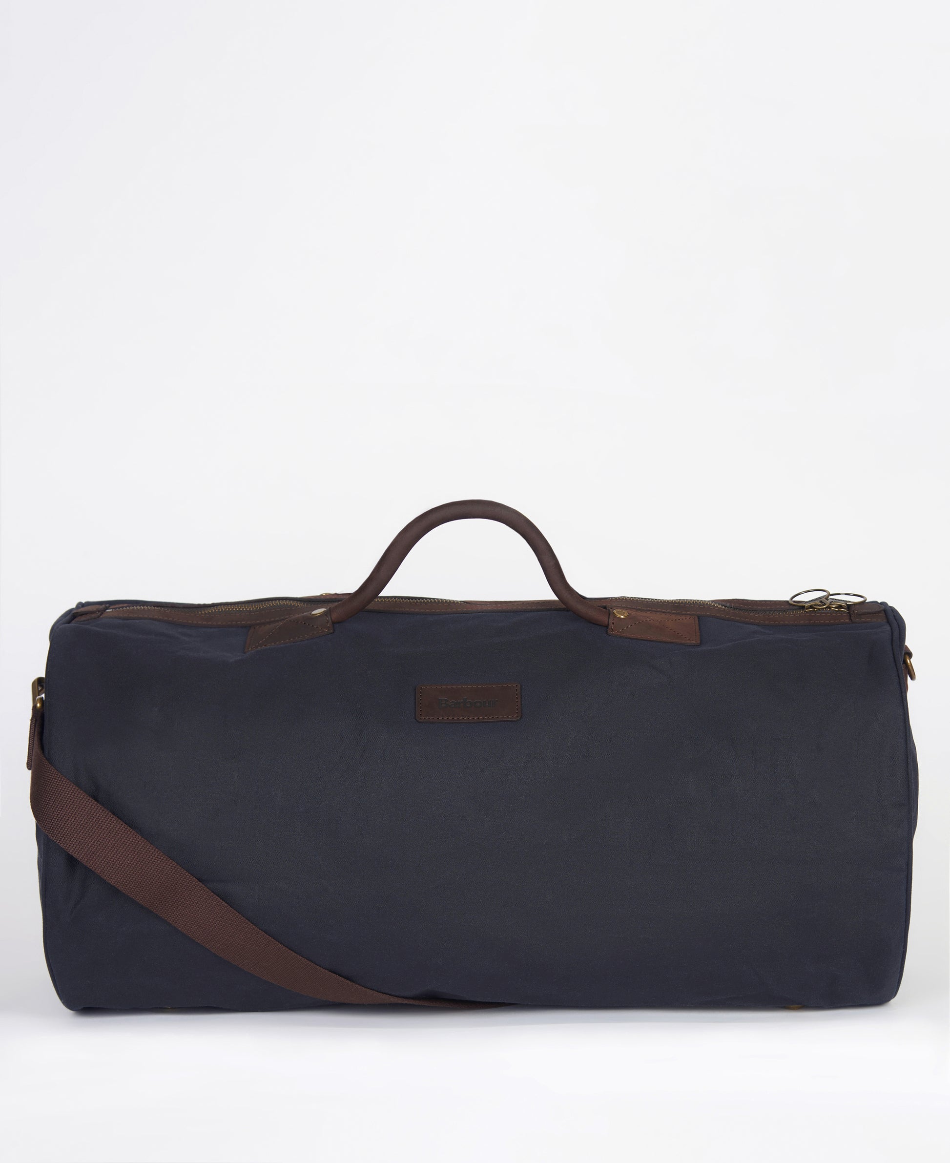 Wax Holdall Bag Navy