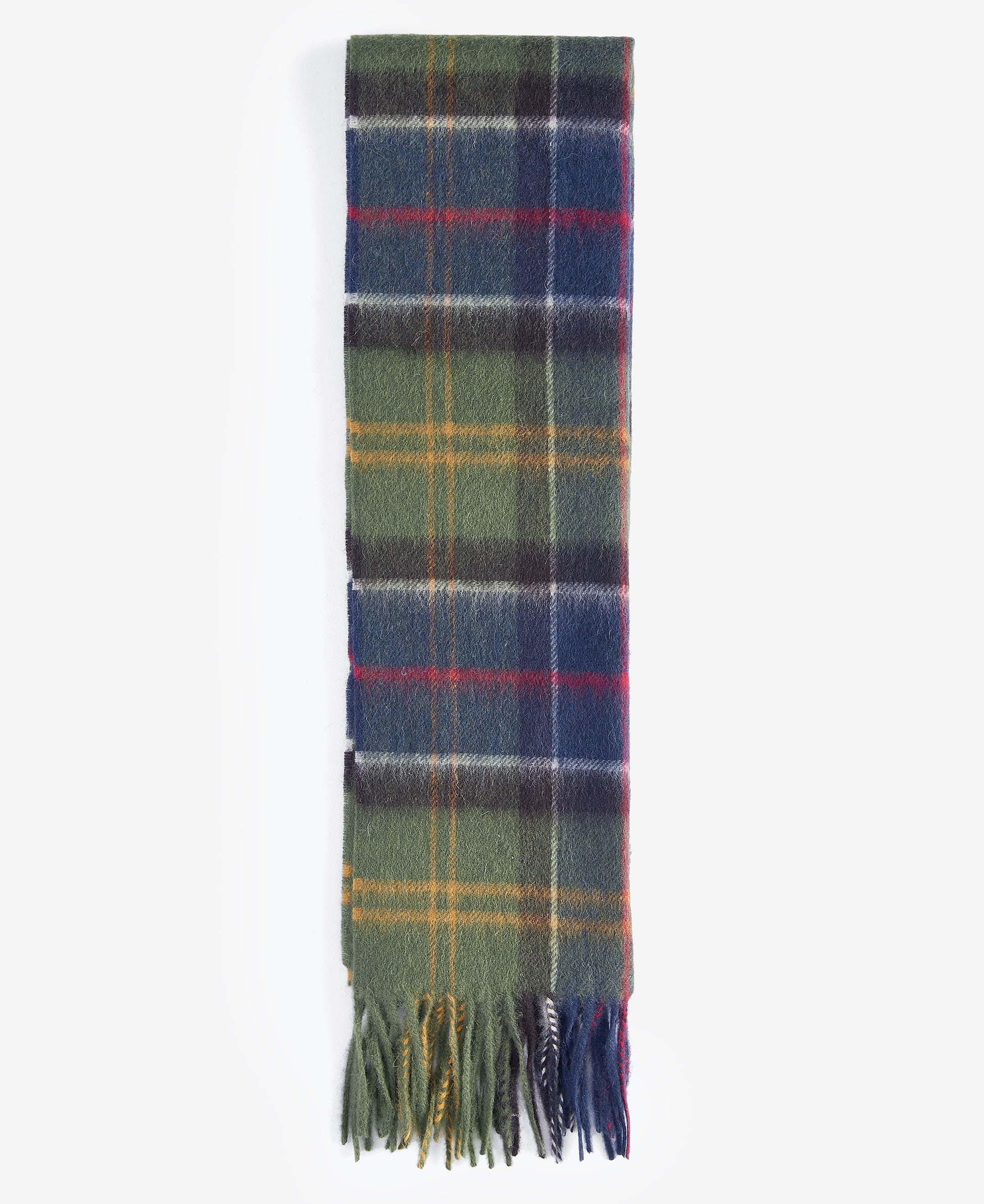 Wool Cashmere Scarf Classic Tartan