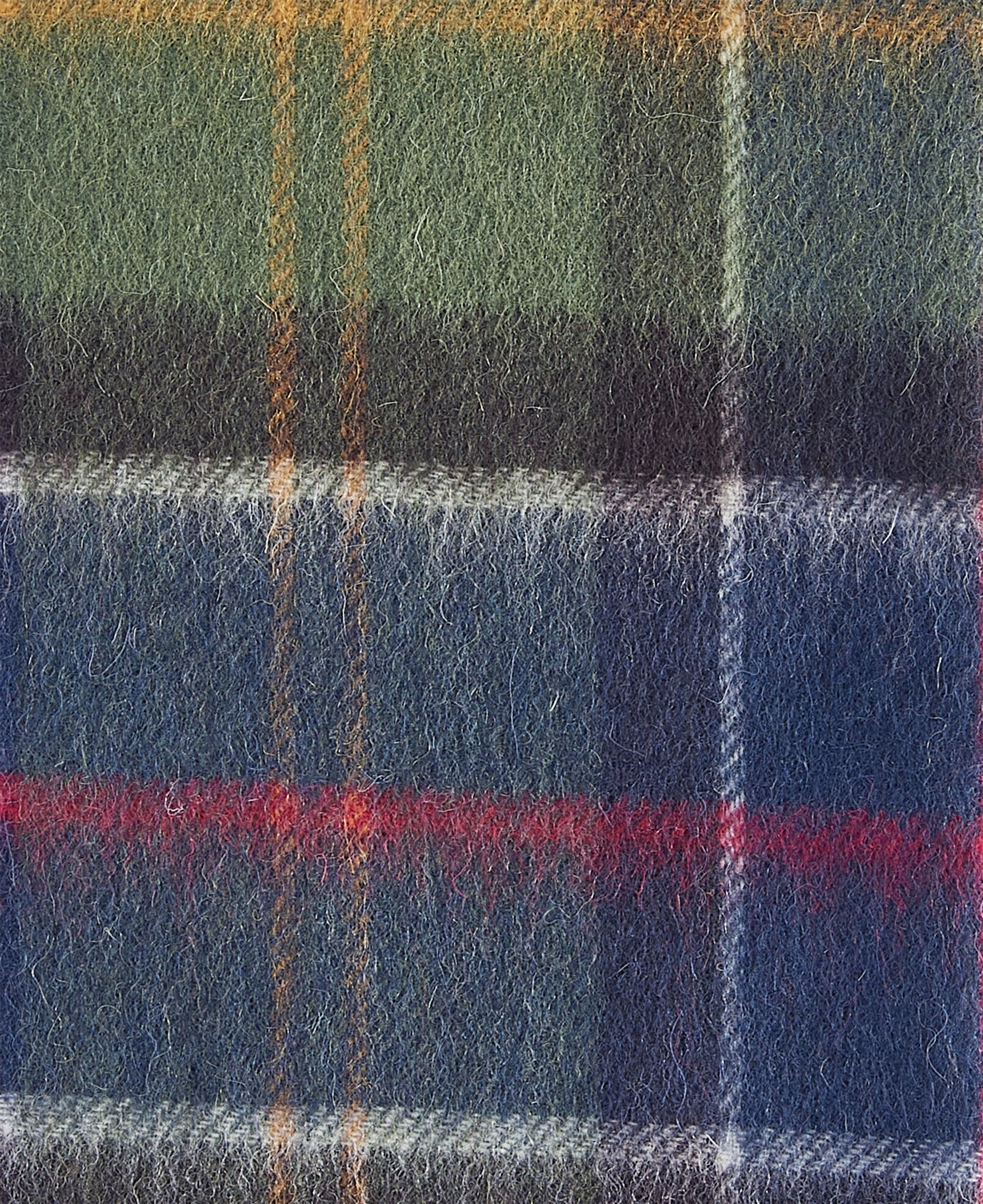 Wool Cashmere Scarf Classic Tartan