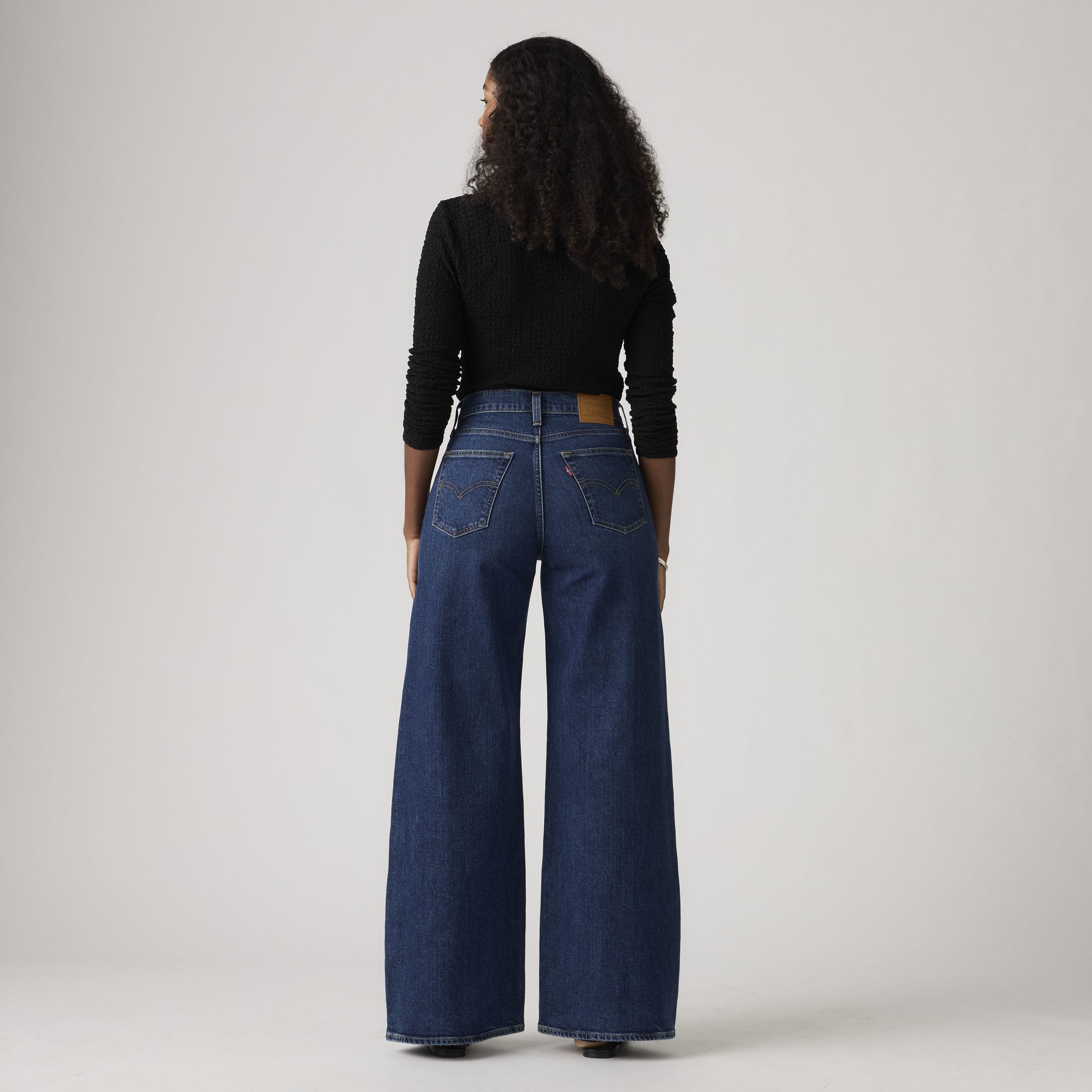 728 High rise Wide Leg Retro Rinse