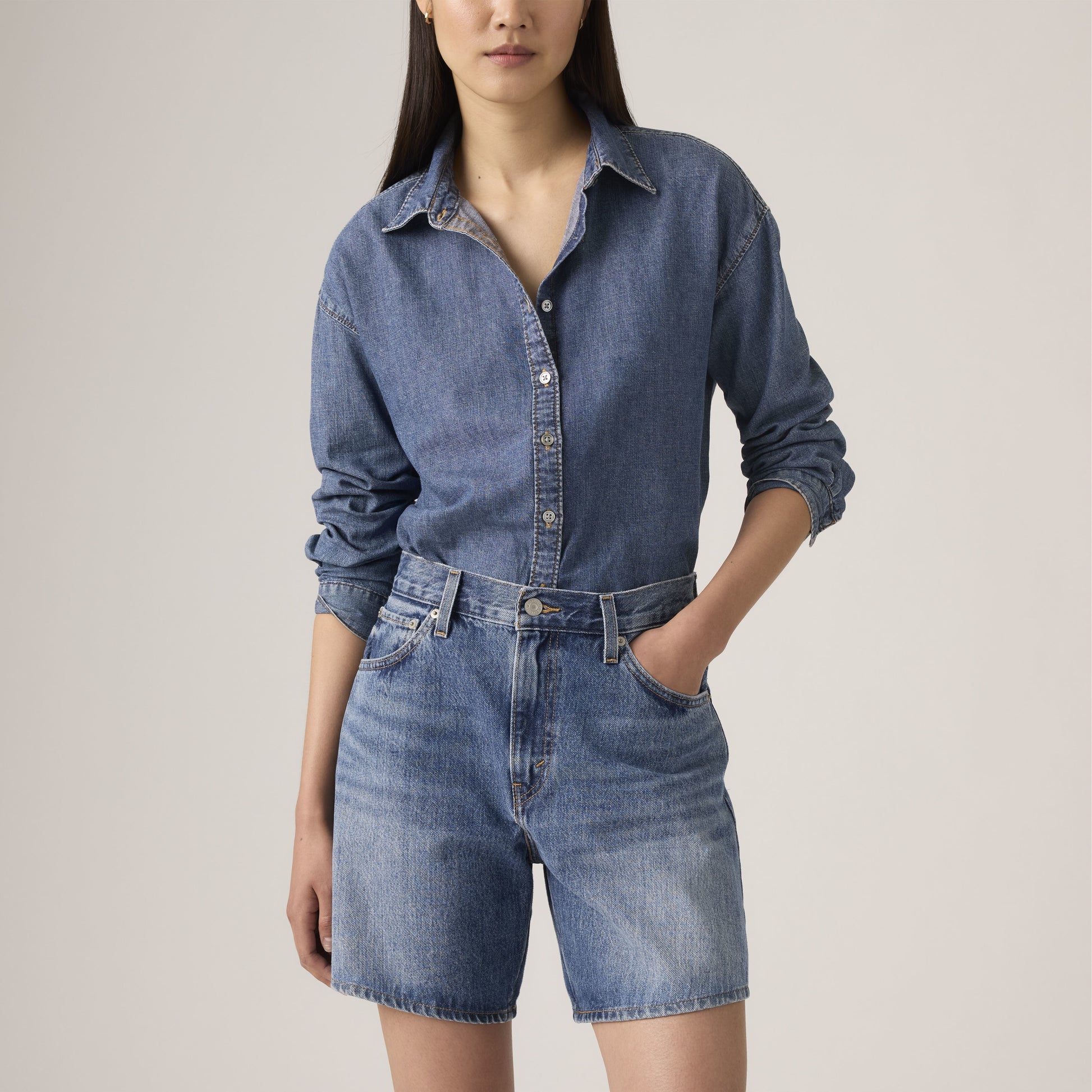 High Rise Baggy Short Own It