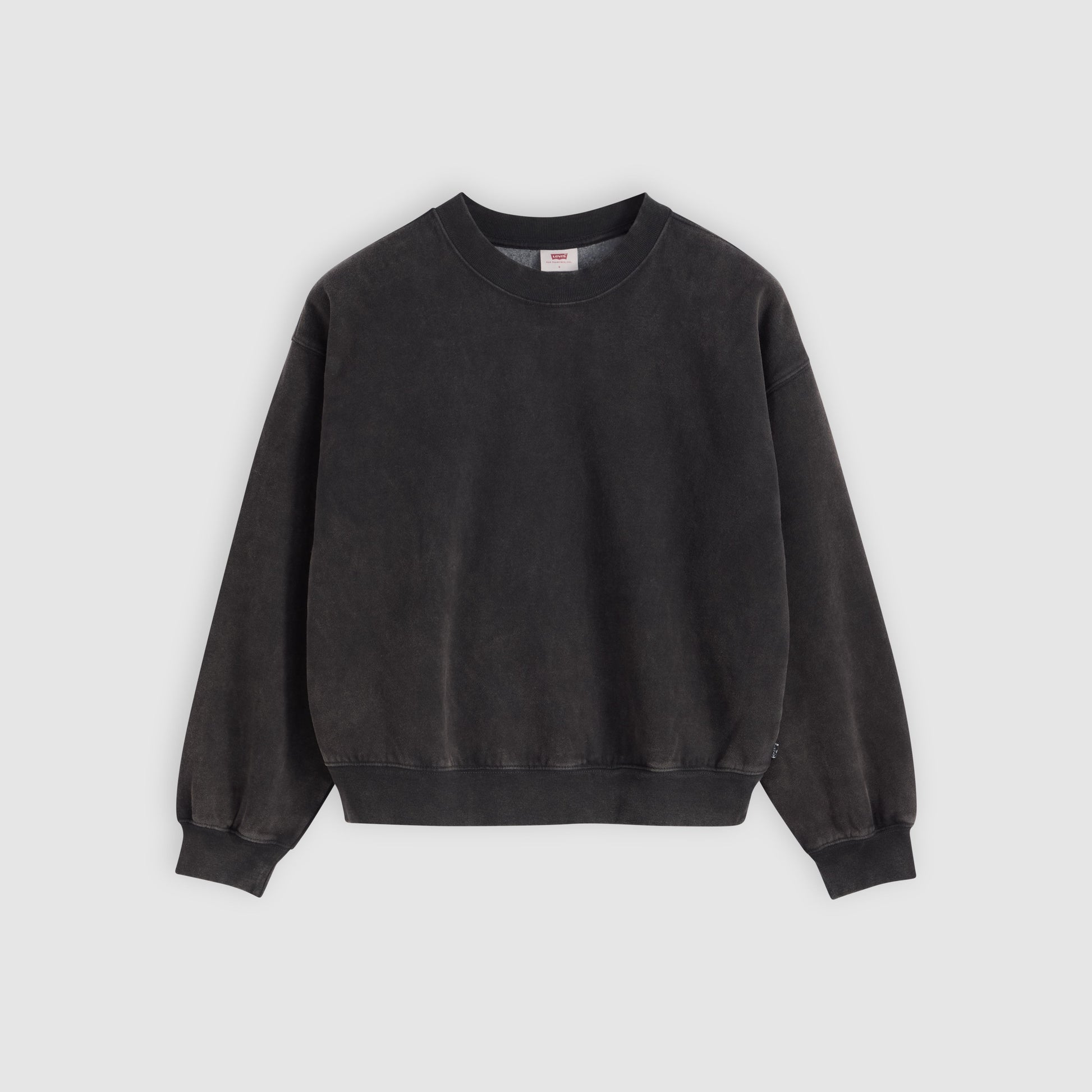 Vintage Boxy Sweatshirt Jet Black