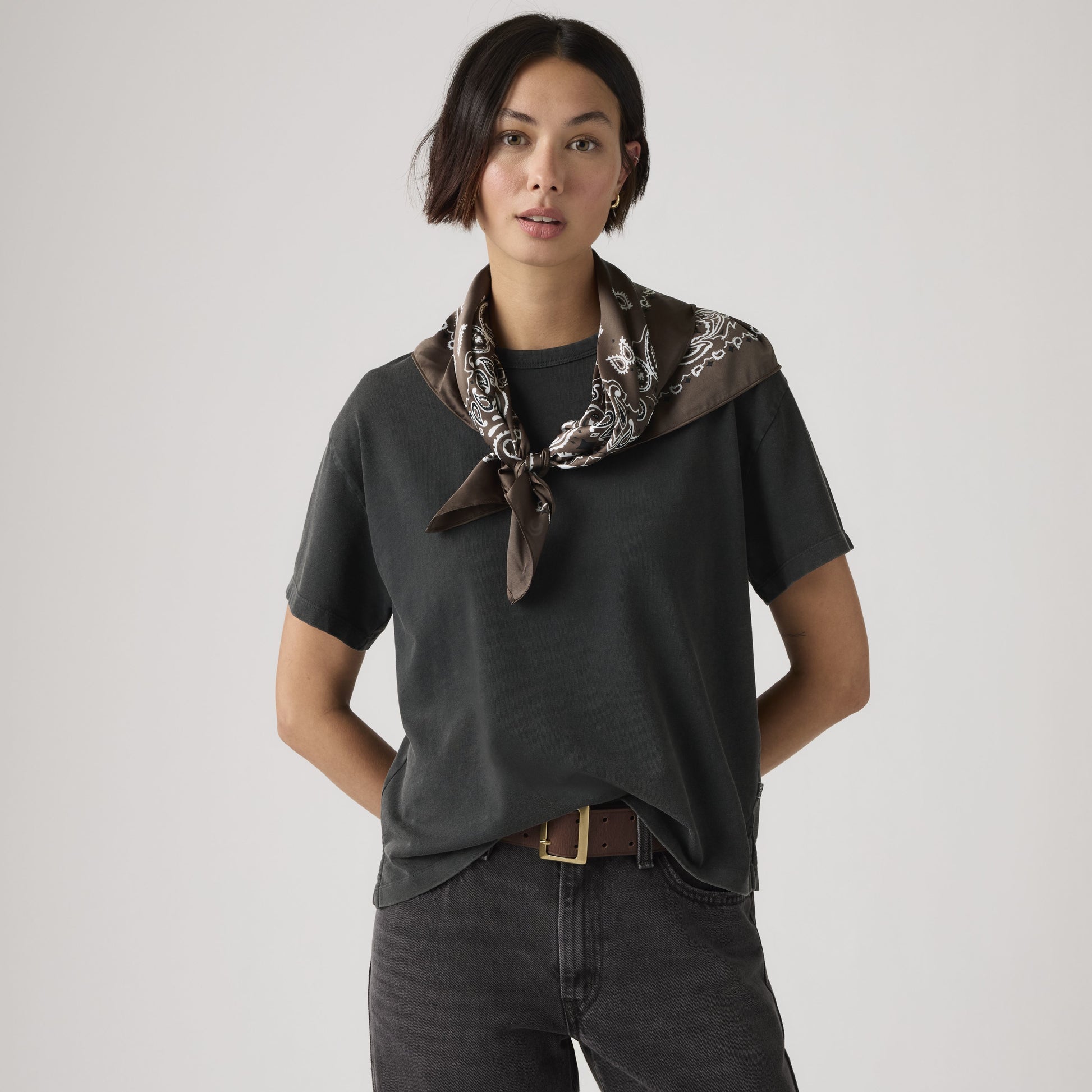 Vintage Tee Washed Black