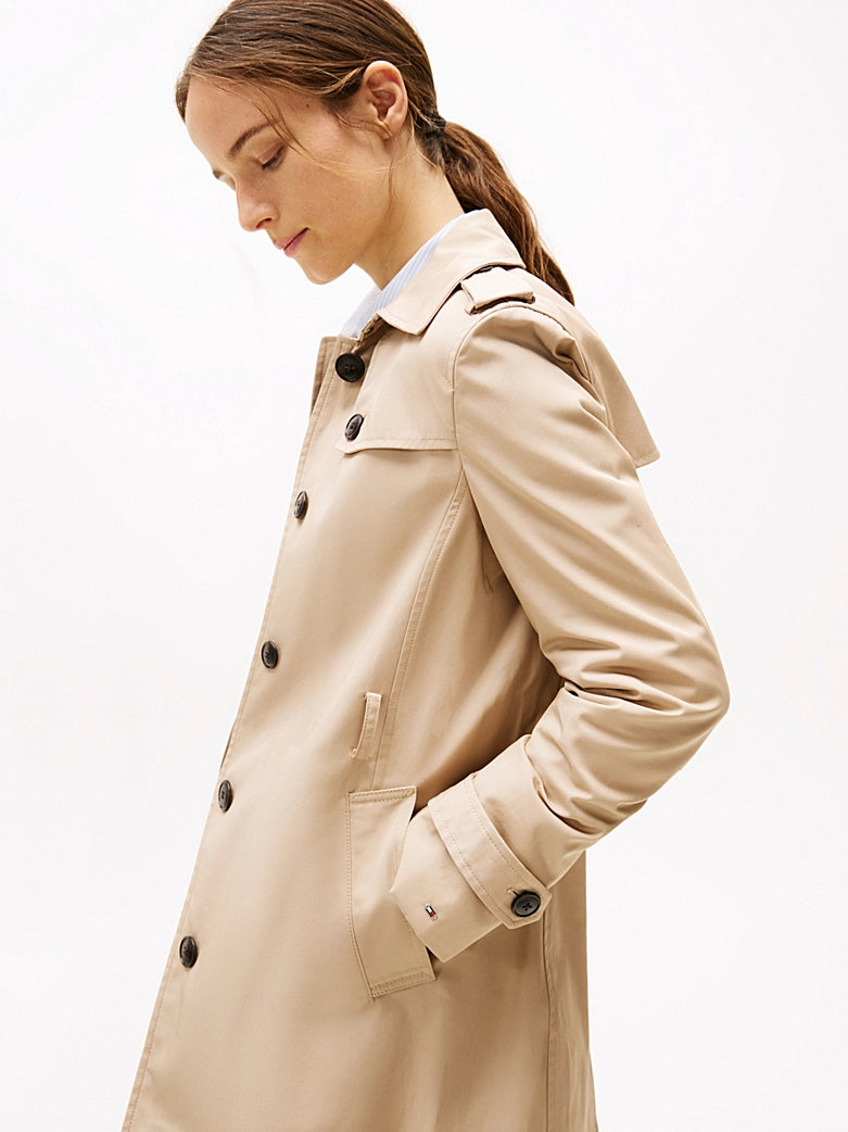 Heritage Single Breasted Trench Beige