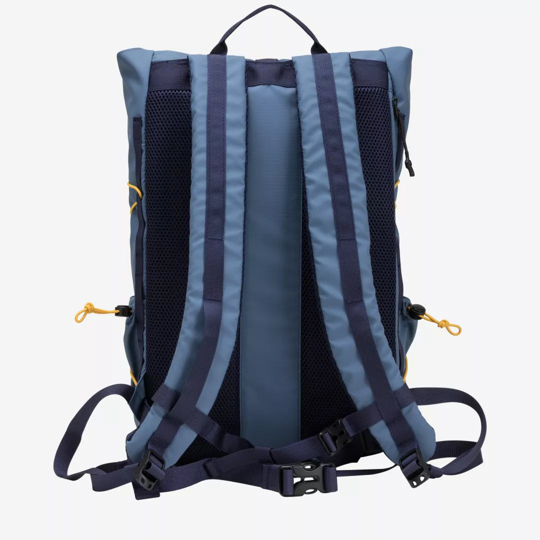 Dayle Roll Top Backpack Steel Blue