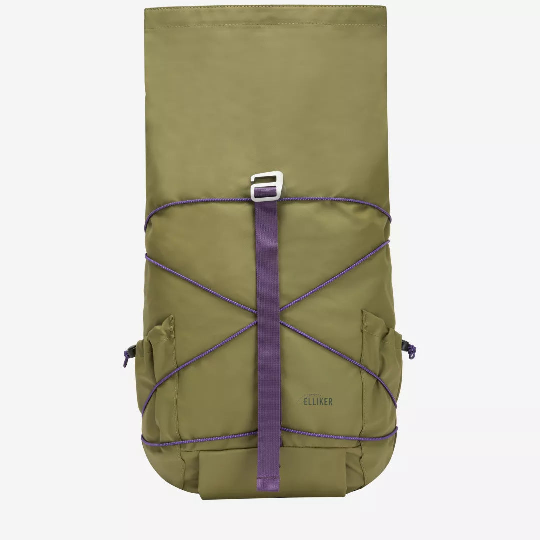Dayle Roll Top Backpack Khaki
