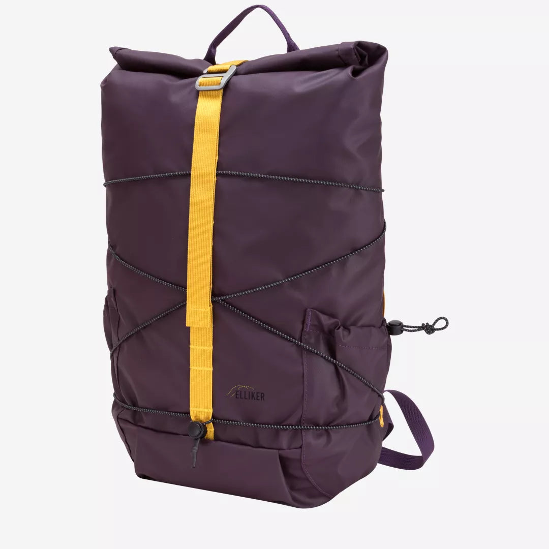 Dayle Roll Top Backpack Purple