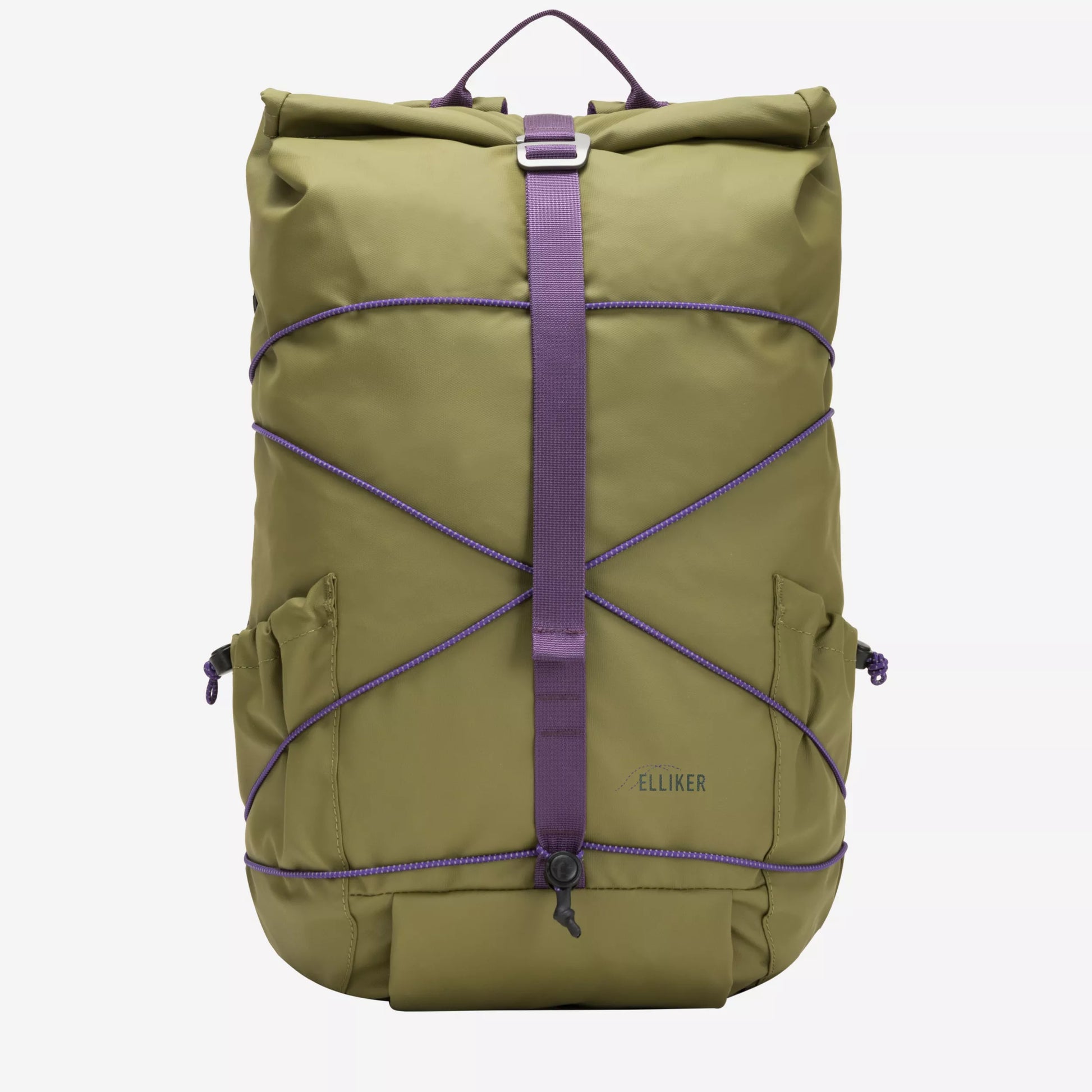 Dayle Roll Top Backpack Khaki