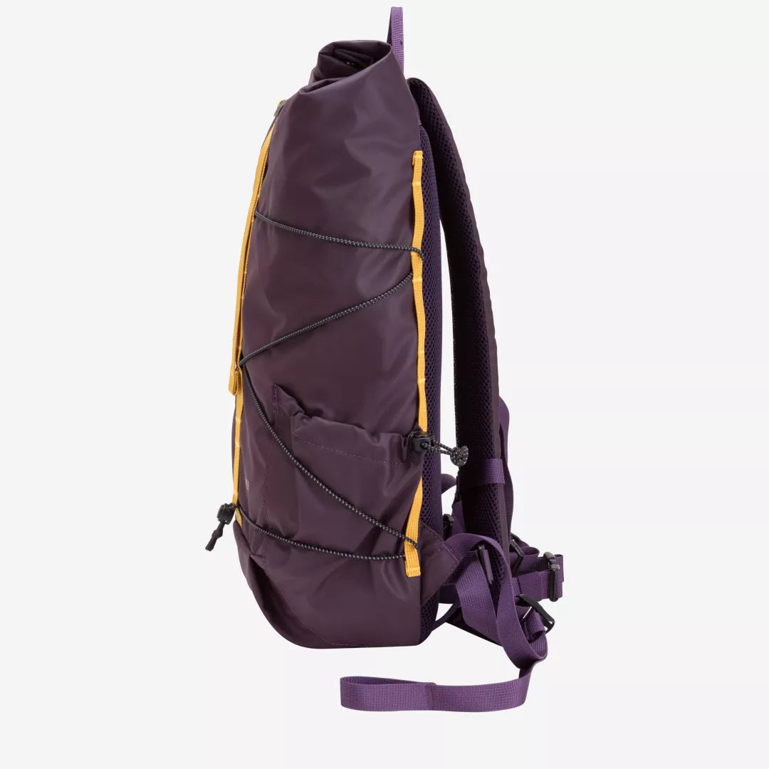 Dayle Roll Top Backpack Purple