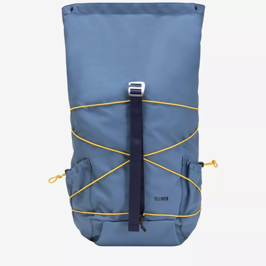 Dayle Roll Top Backpack Steel Blue