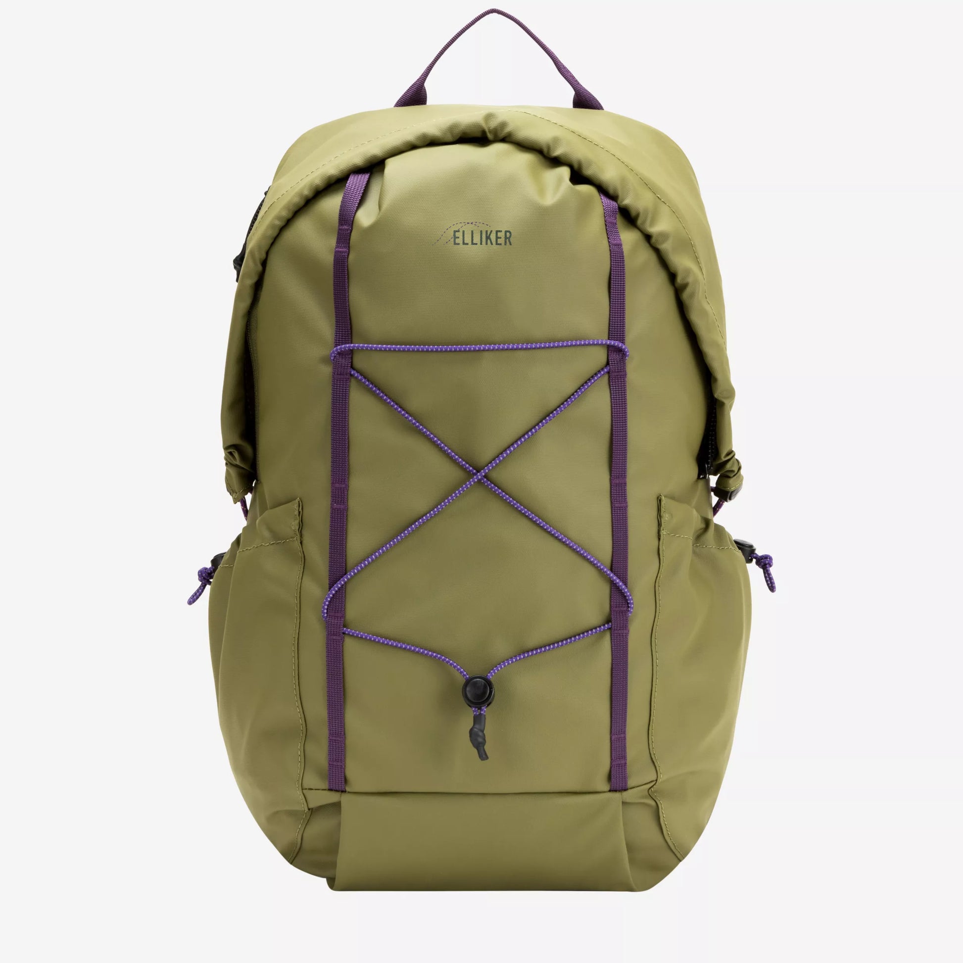 Kiln Hooded Zip Top Backpack Khaki