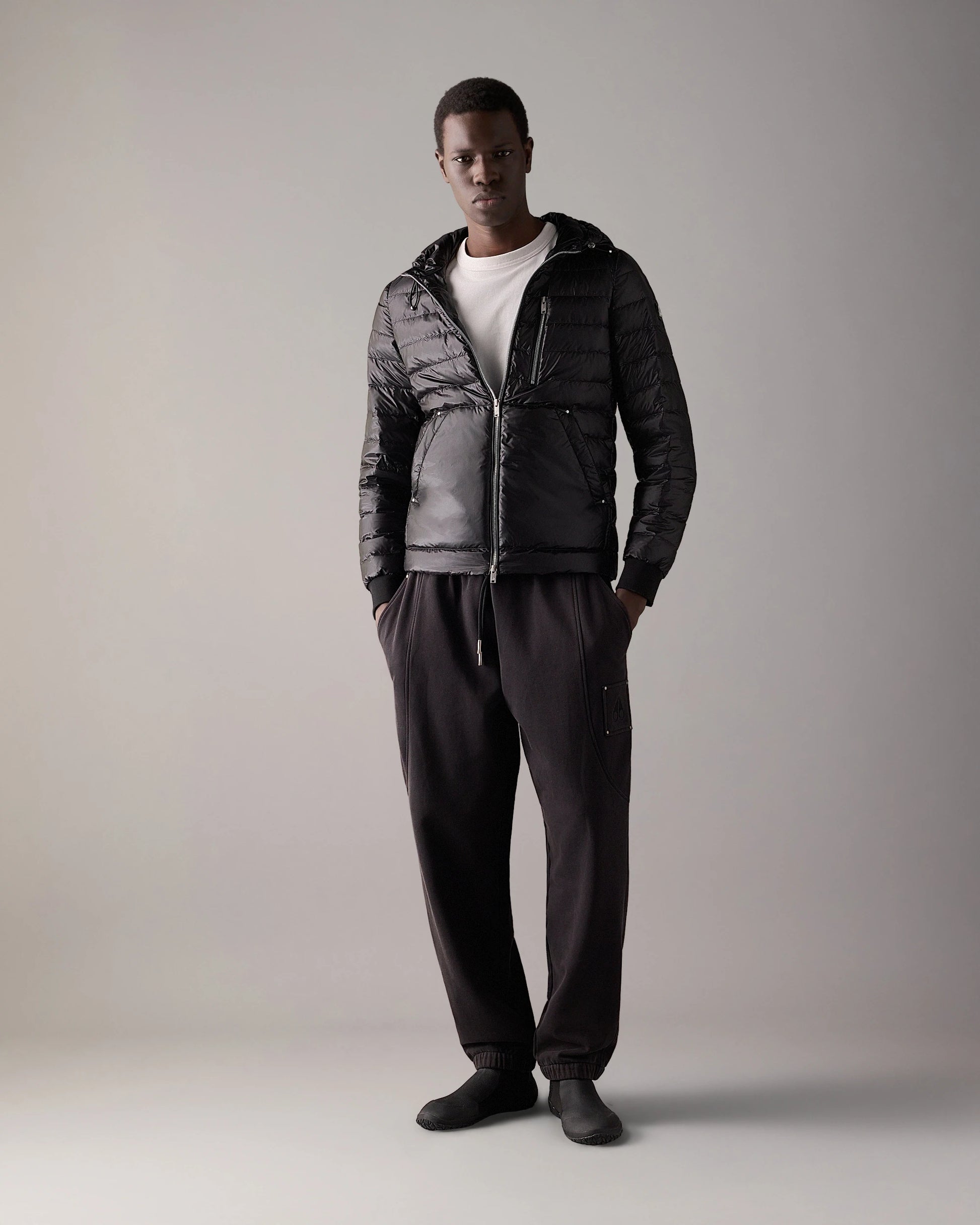 Cloud Walker Air Down Hoodie Black