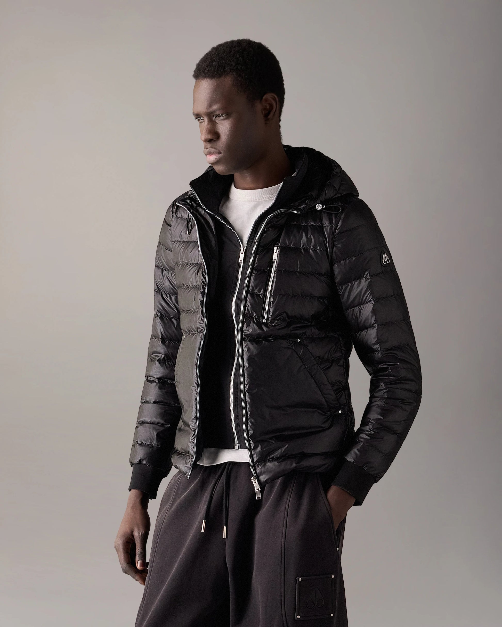 Cloud Walker Air Down Hoodie Black