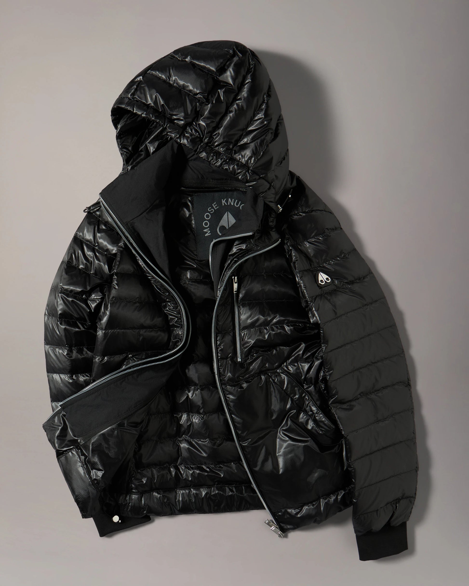 Cloud Walker Air Down Hoodie Black