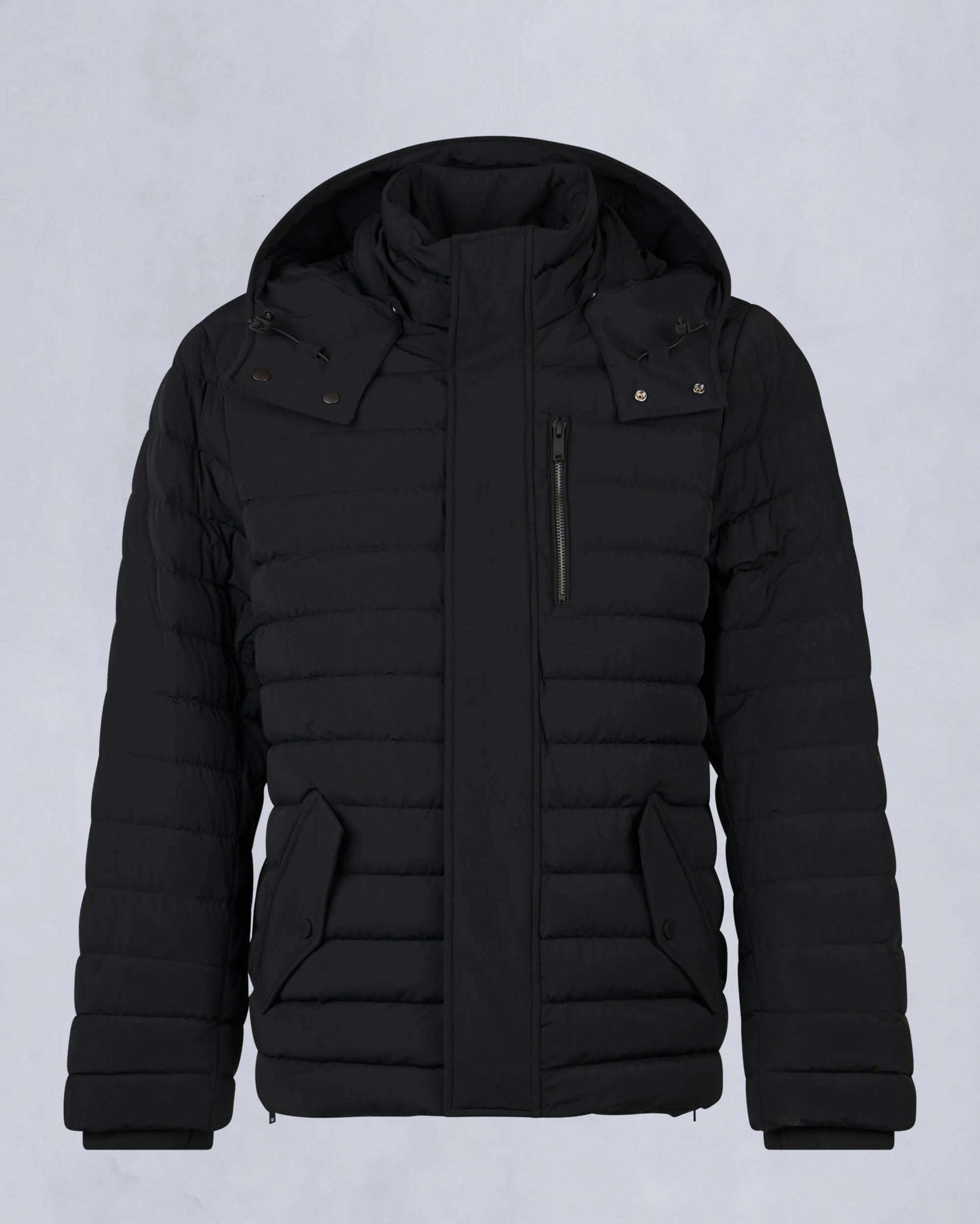 Greystone Down Puffer Jacket Black Moose Knuckles Out With Style