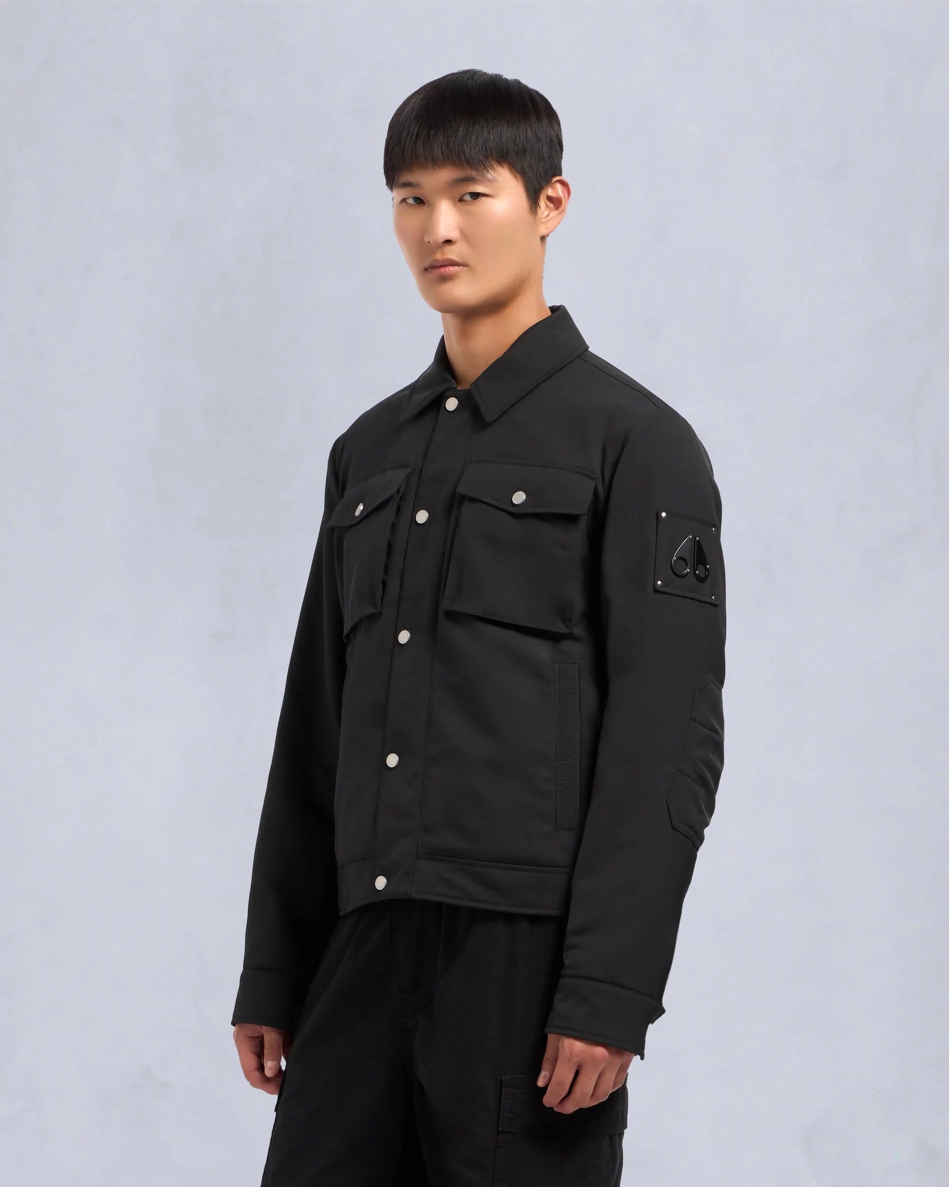 Jacques Shirt Jacket Black