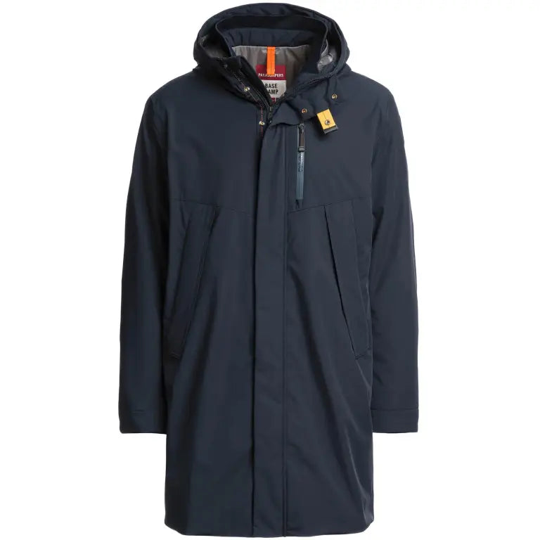 Easy Hooded Padded Jacket Blue Navy